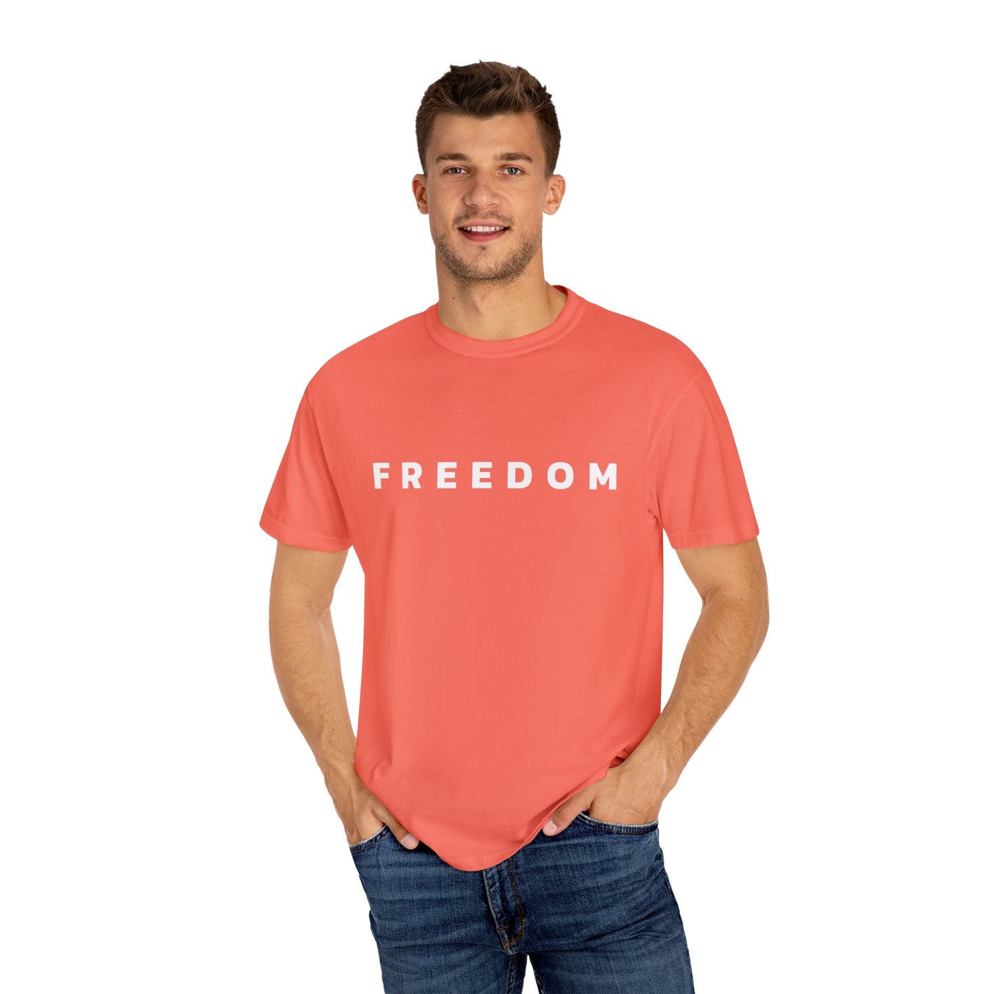 F R E E D O M Tee - Comfort Colors Charlie Kirk