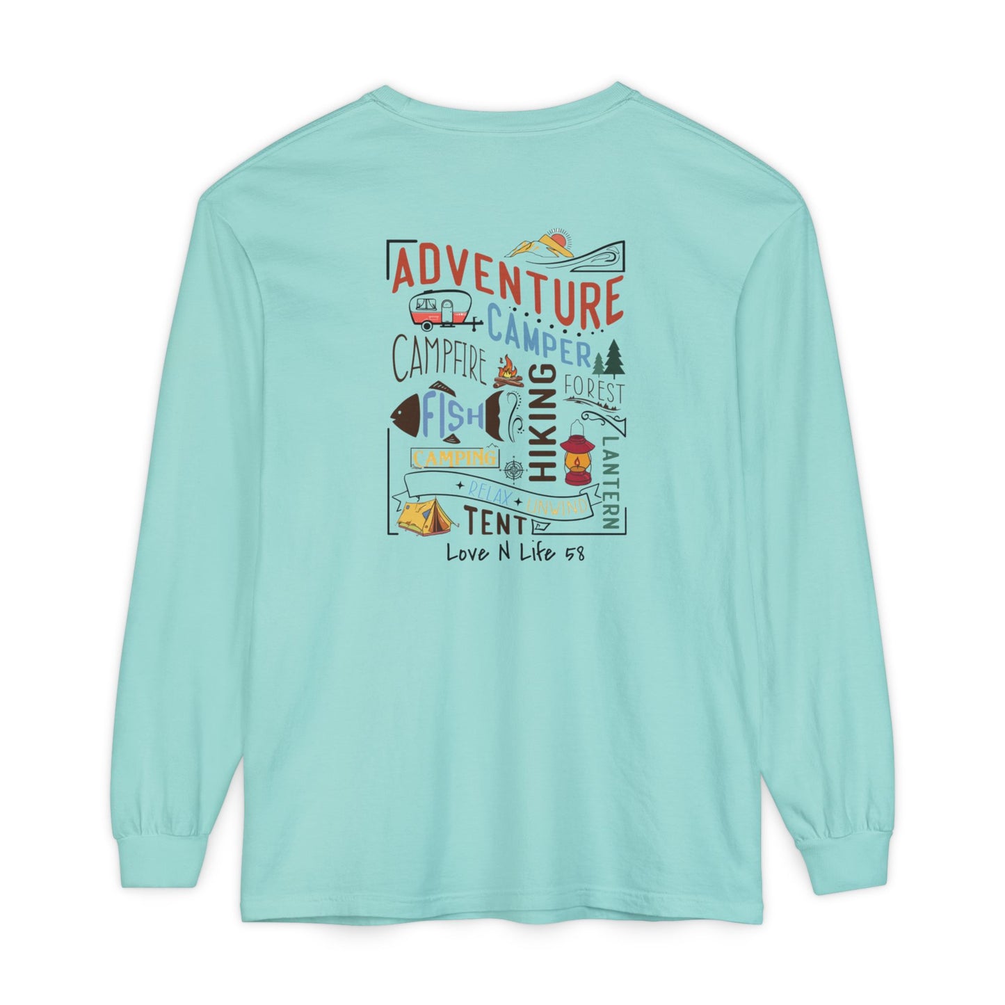 Adventure Awaits Long Sleeve Comfort Colors