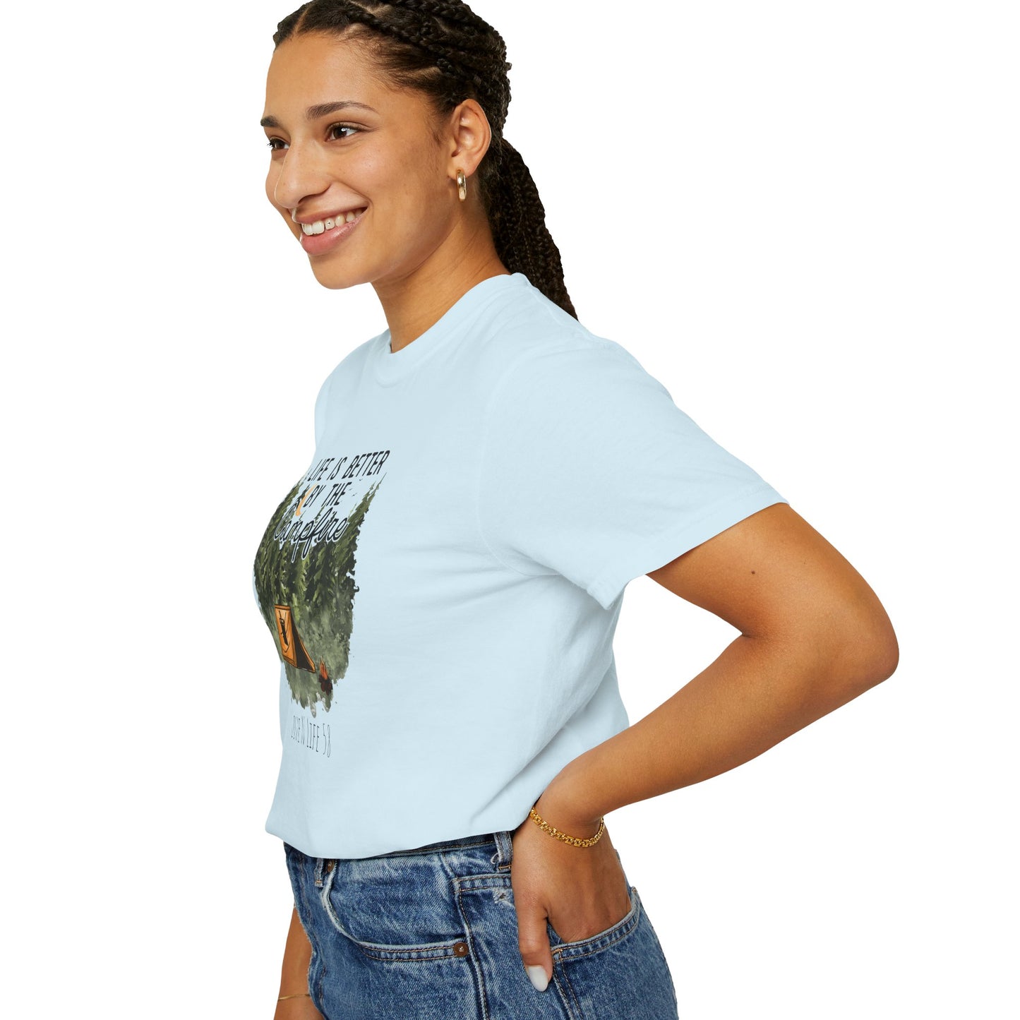 Life is Better by the Campfire Tee - Comfort Colors