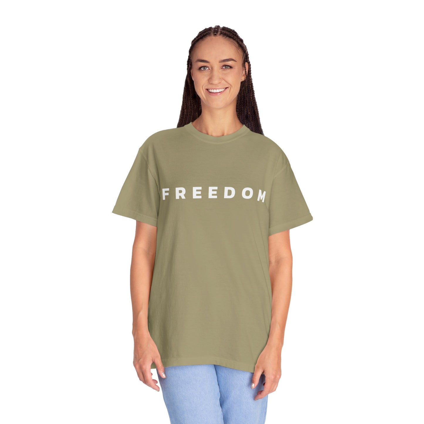 F R E E D O M Tee - Comfort Colors Charlie Kirk