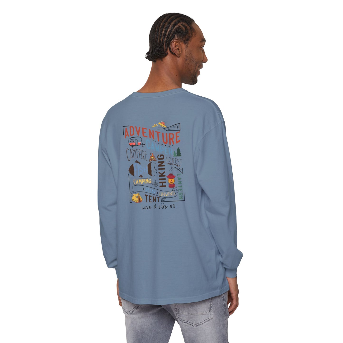 Adventure Awaits Long Sleeve Comfort Colors