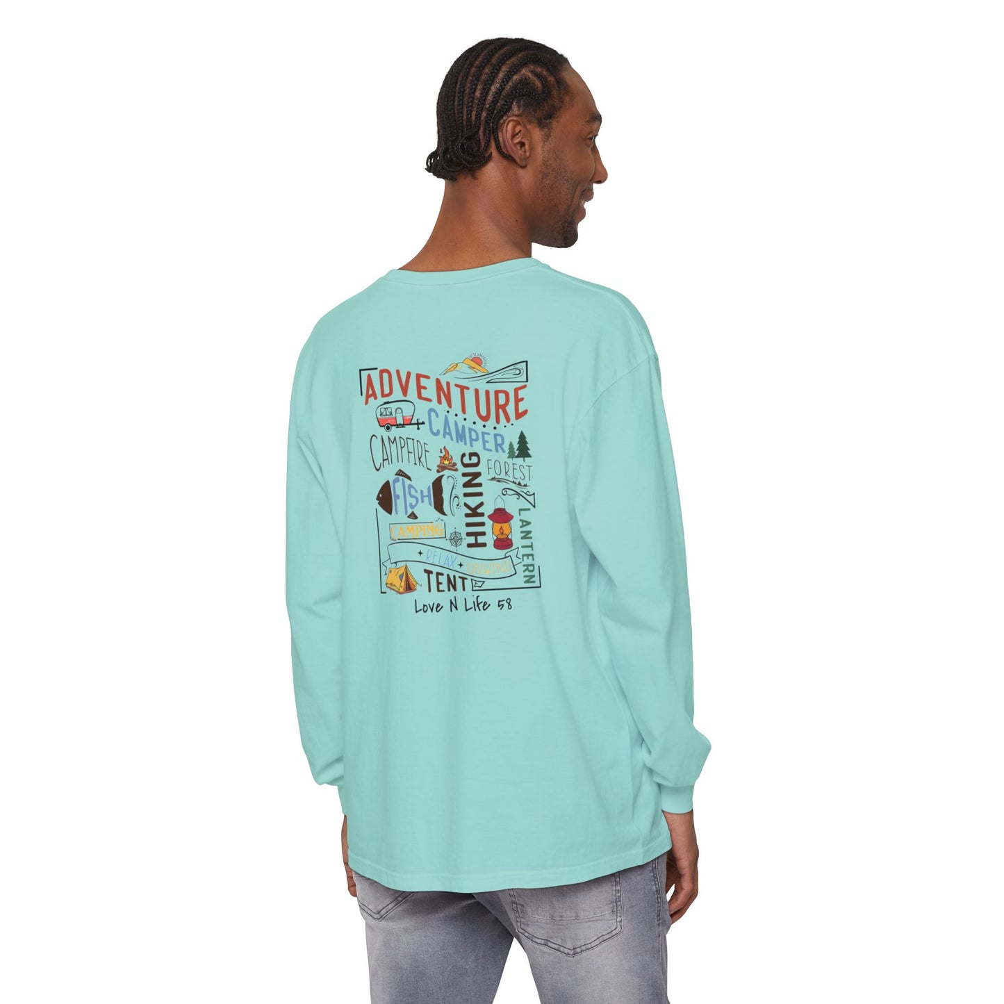 Adventure Awaits Long Sleeve Comfort Colors