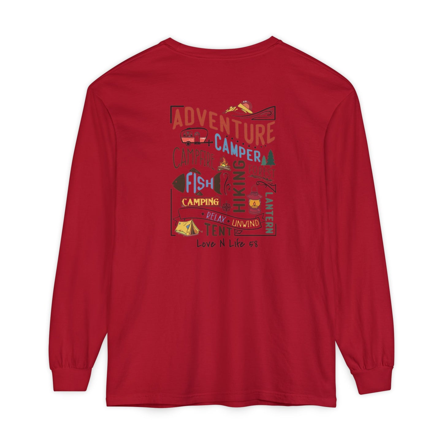 Adventure Awaits Long Sleeve Comfort Colors