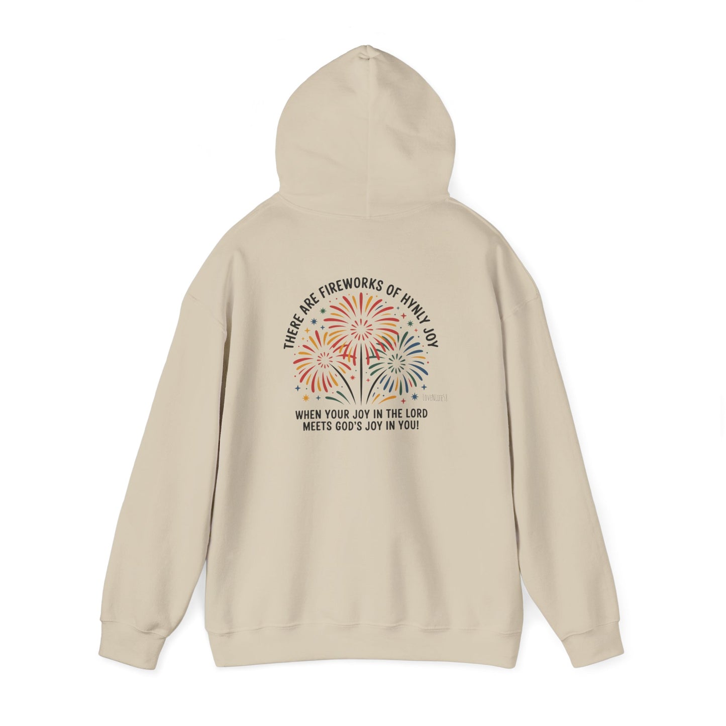 Joyful Fireworks Unisex Hoodie