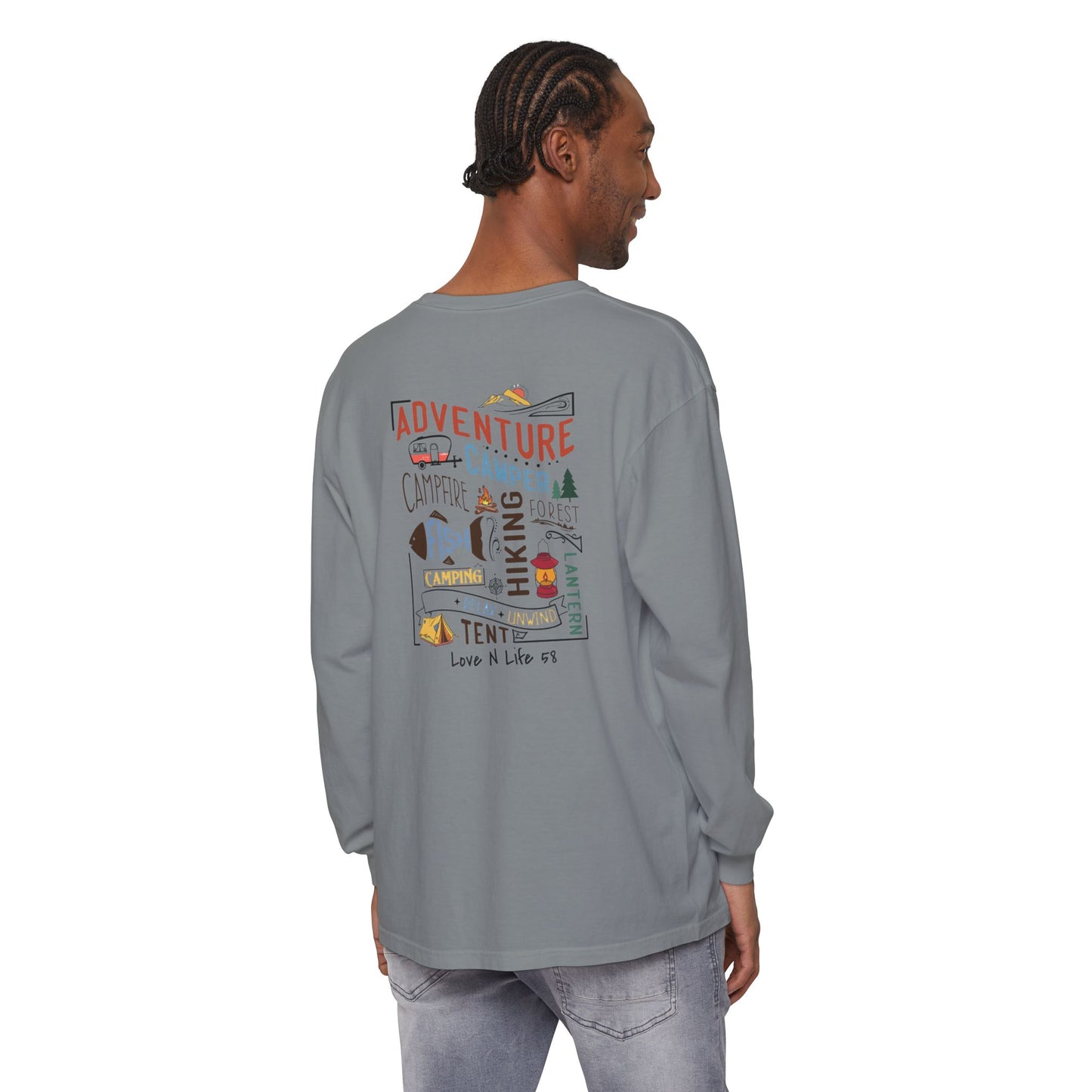 Adventure Awaits Long Sleeve Comfort Colors