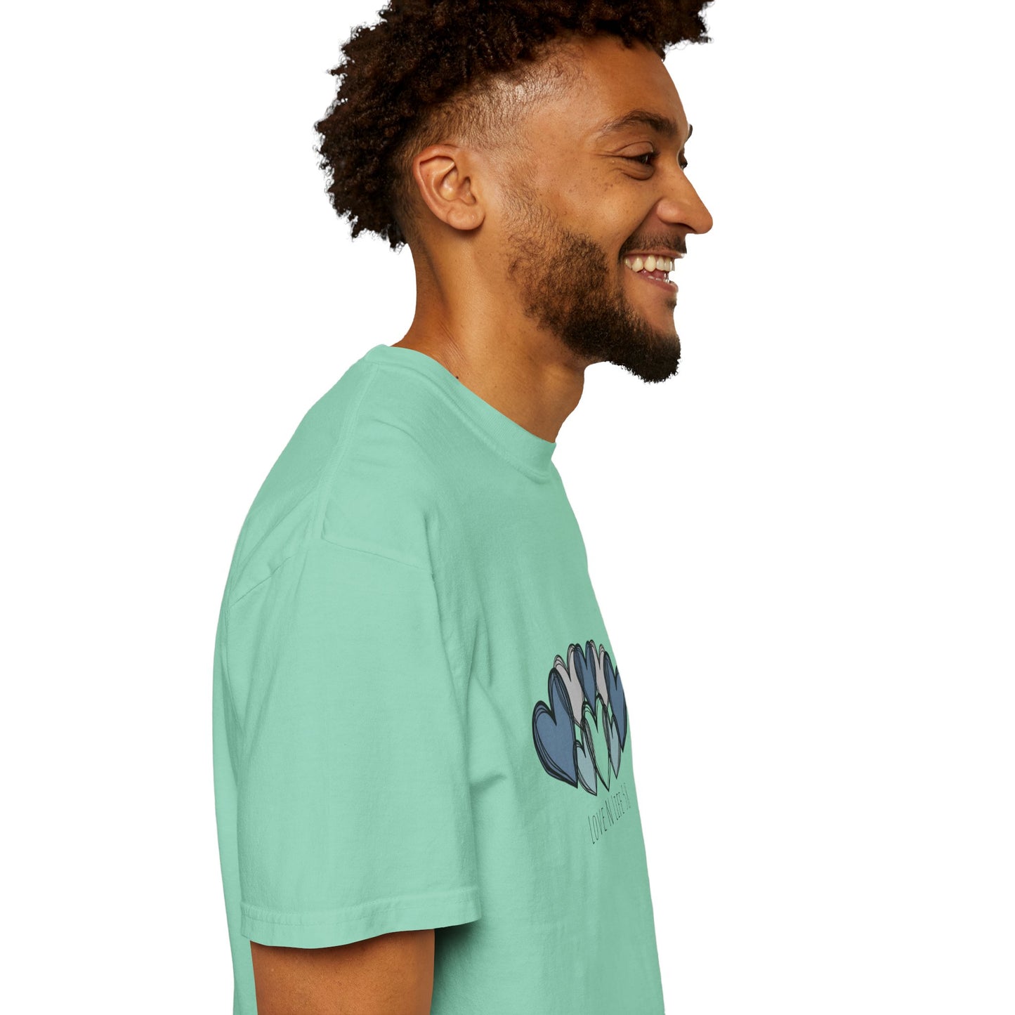 Hearts Love N Life 58 Tee - Comfort Colors