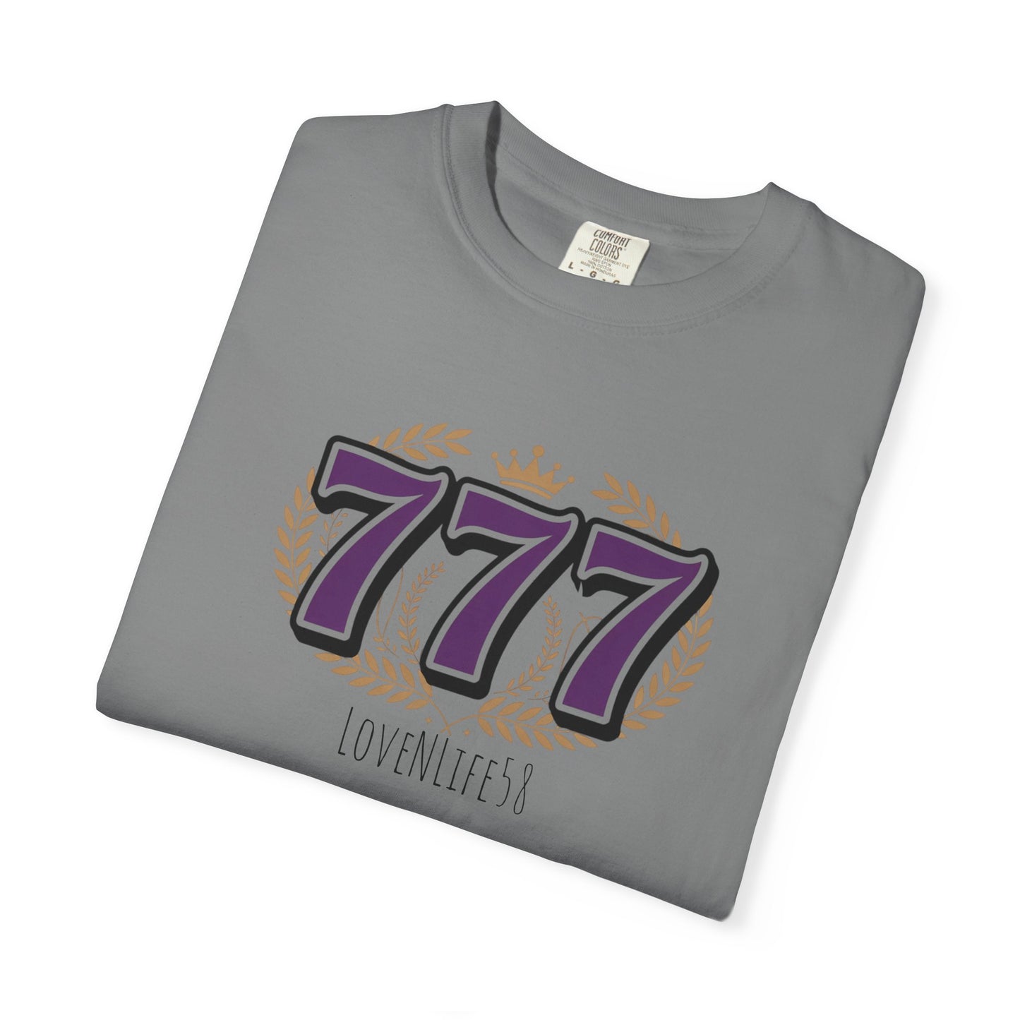 777 - God , Jesus, Holy Spirt , Perfection - Comfort Colors