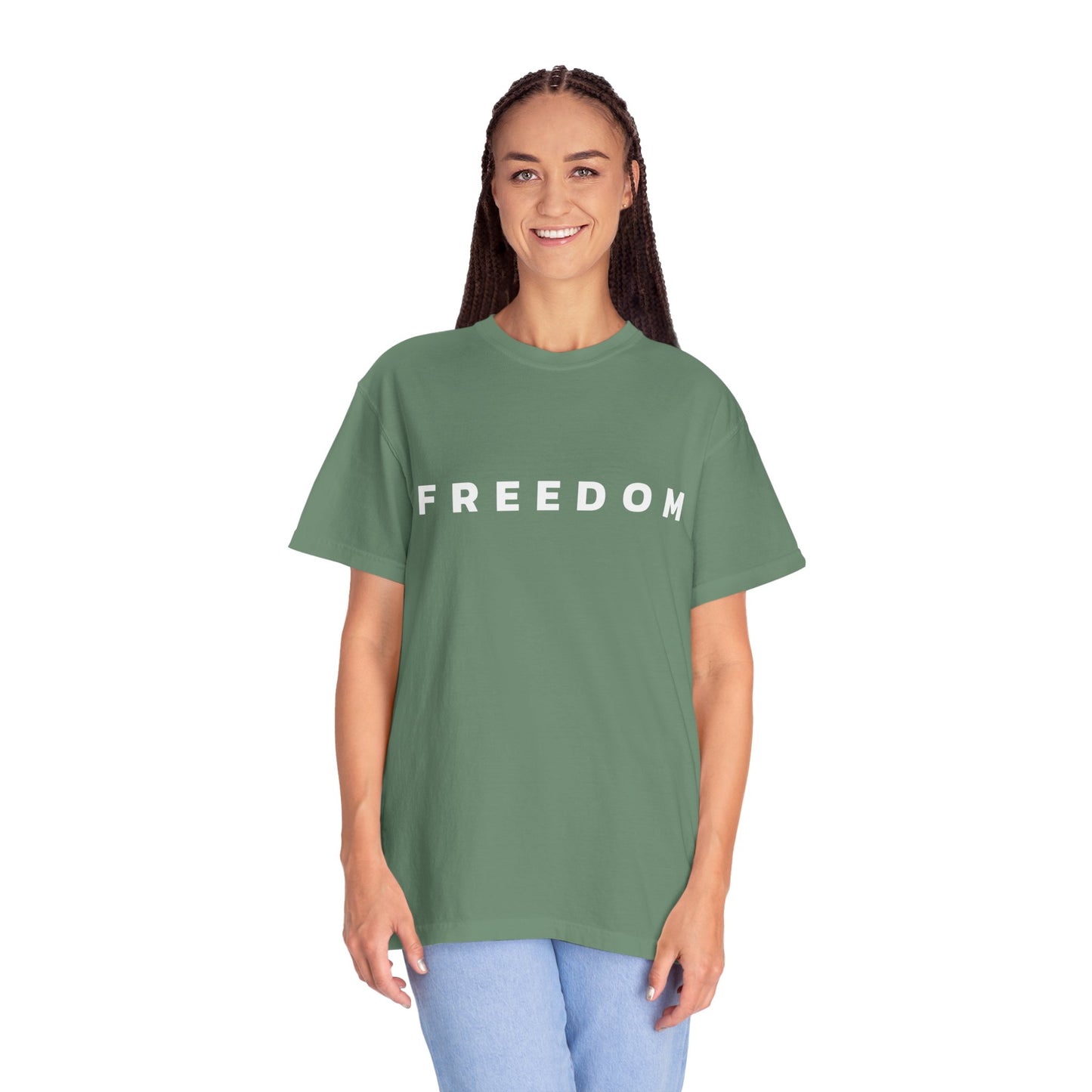 F R E E D O M Tee - Comfort Colors Charlie Kirk