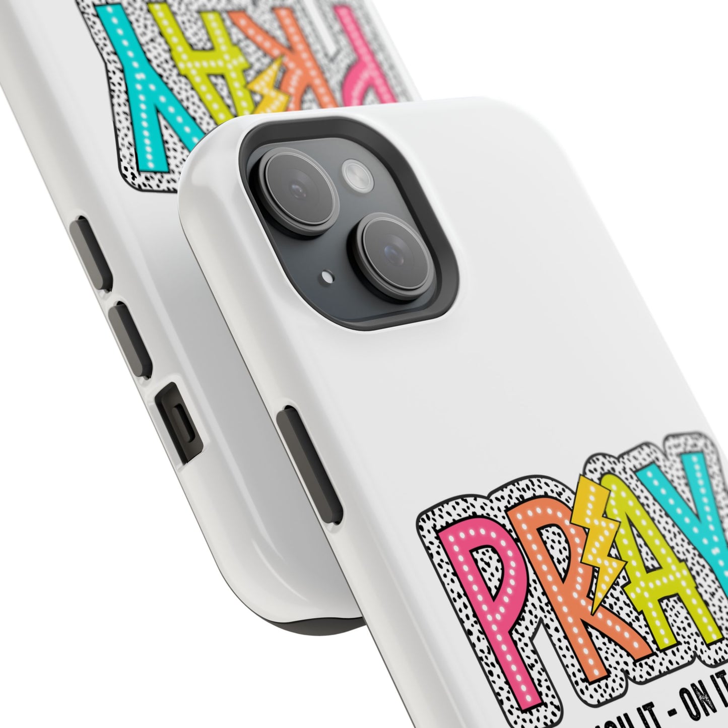 Pray Magnetic Phone Case - Inspirational Tough Case, Prayer Phone Cover
