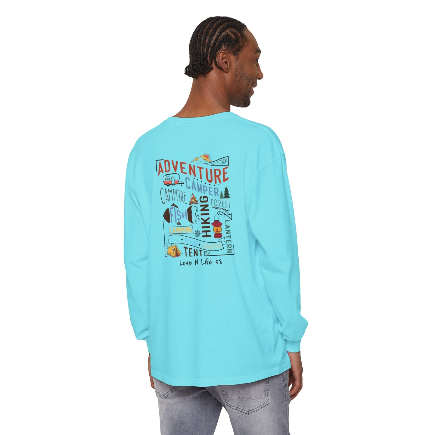 Adventure Awaits Long Sleeve Comfort Colors