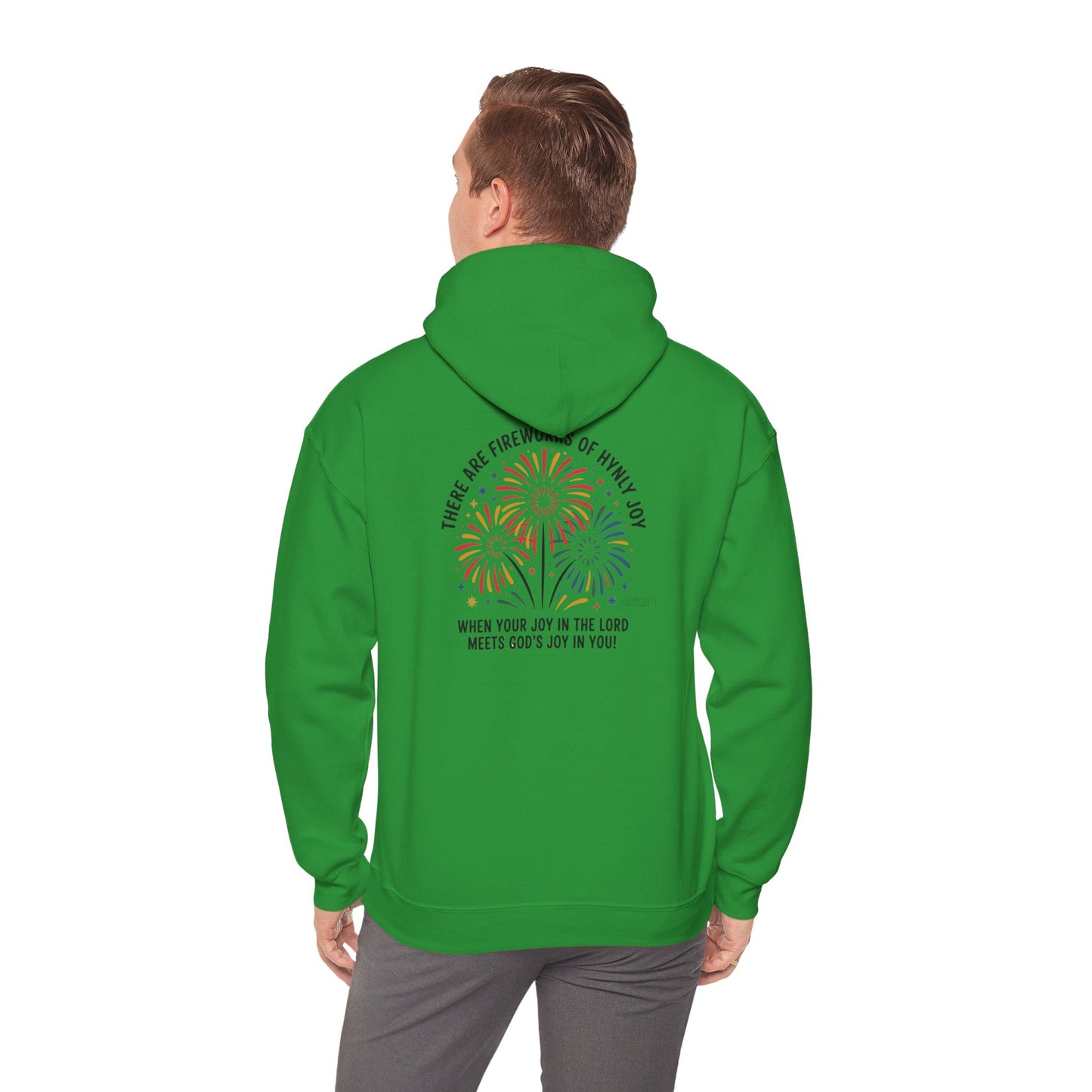 Joyful Fireworks Unisex Hoodie