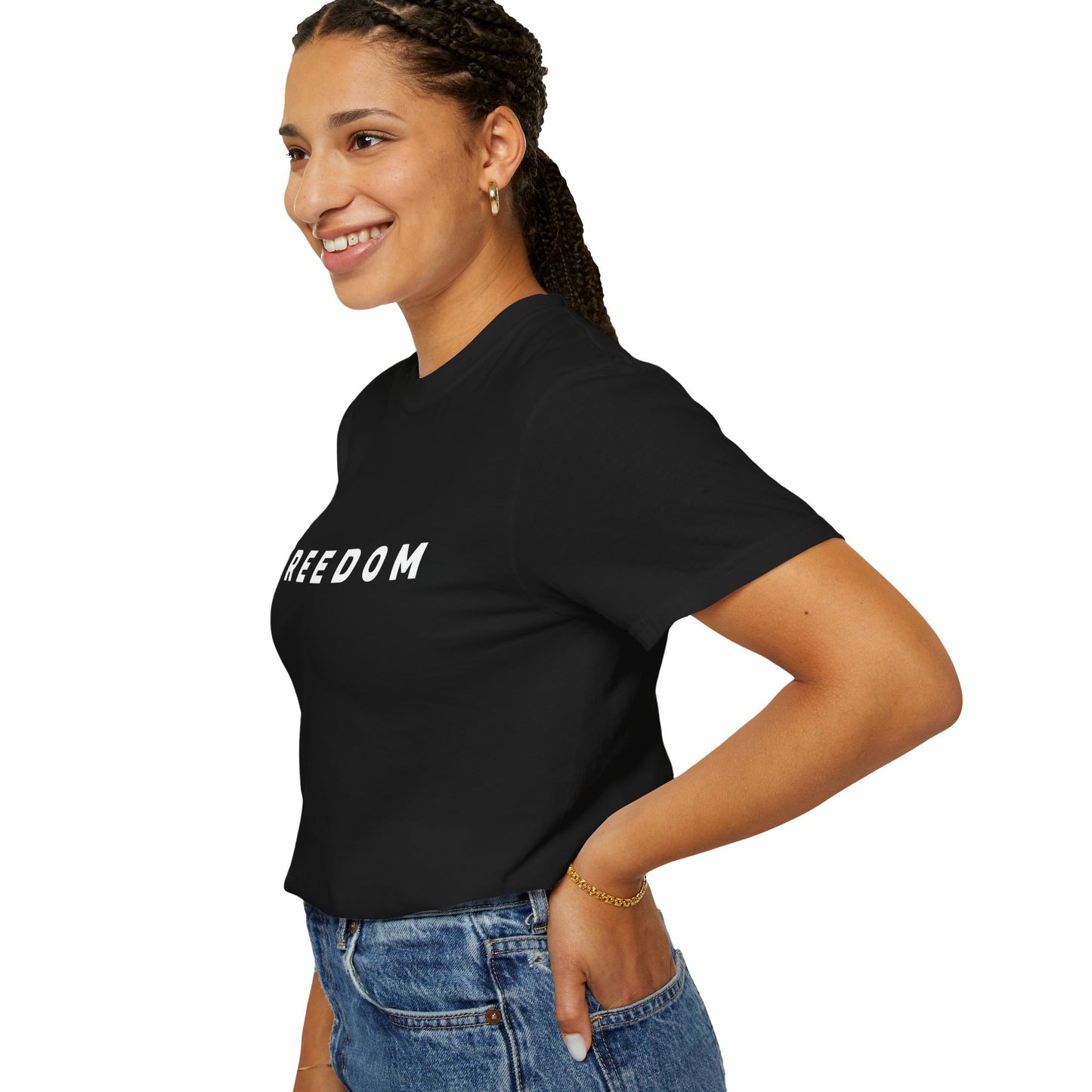 F R E E D O M Tee - Comfort Colors Charlie Kirk