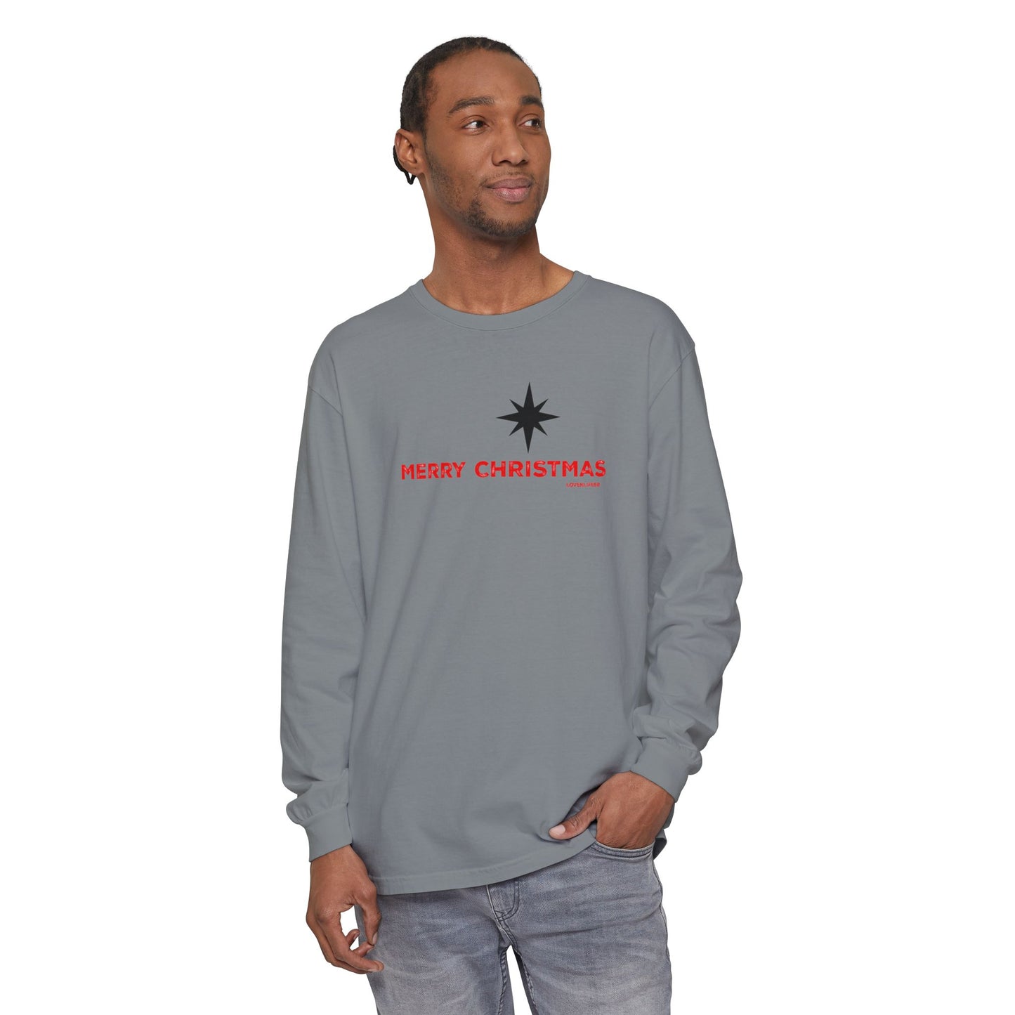 Merry Christmas Long Sleeve - Comfort Colors