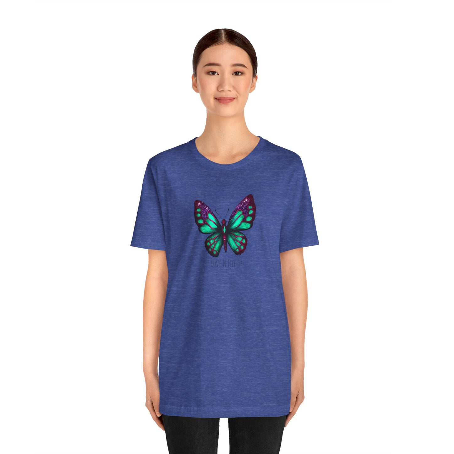 Butterfly Love Tee - Bella Canvas