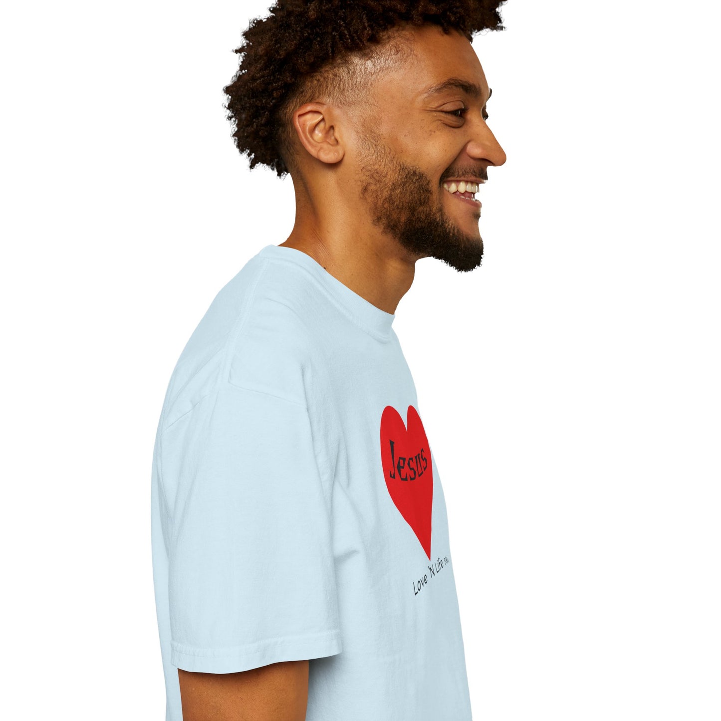 Jesus is Love N Life 58 Tee - Comfort Colors
