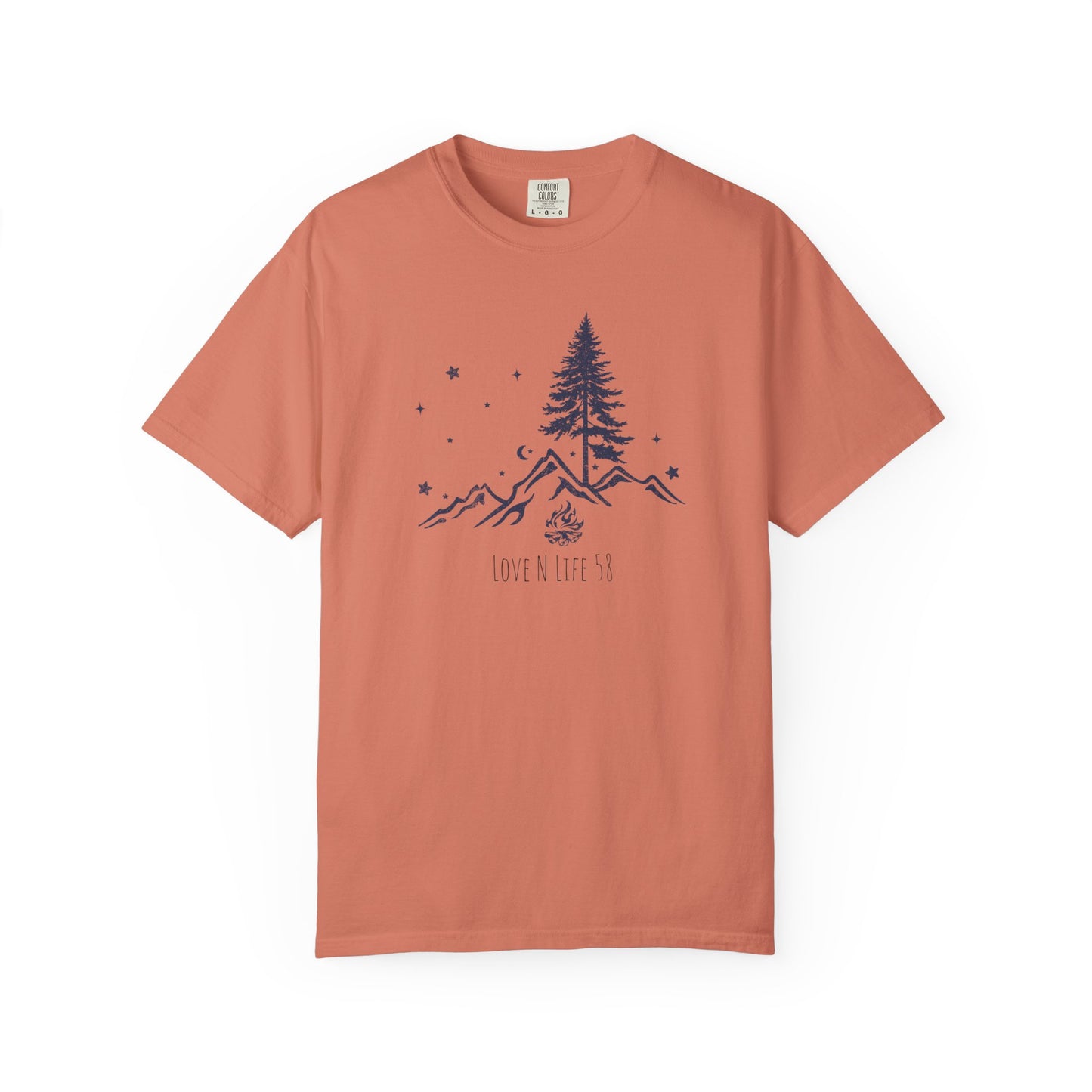 Love N Life 58 Mountain Tee - Comfort Colors