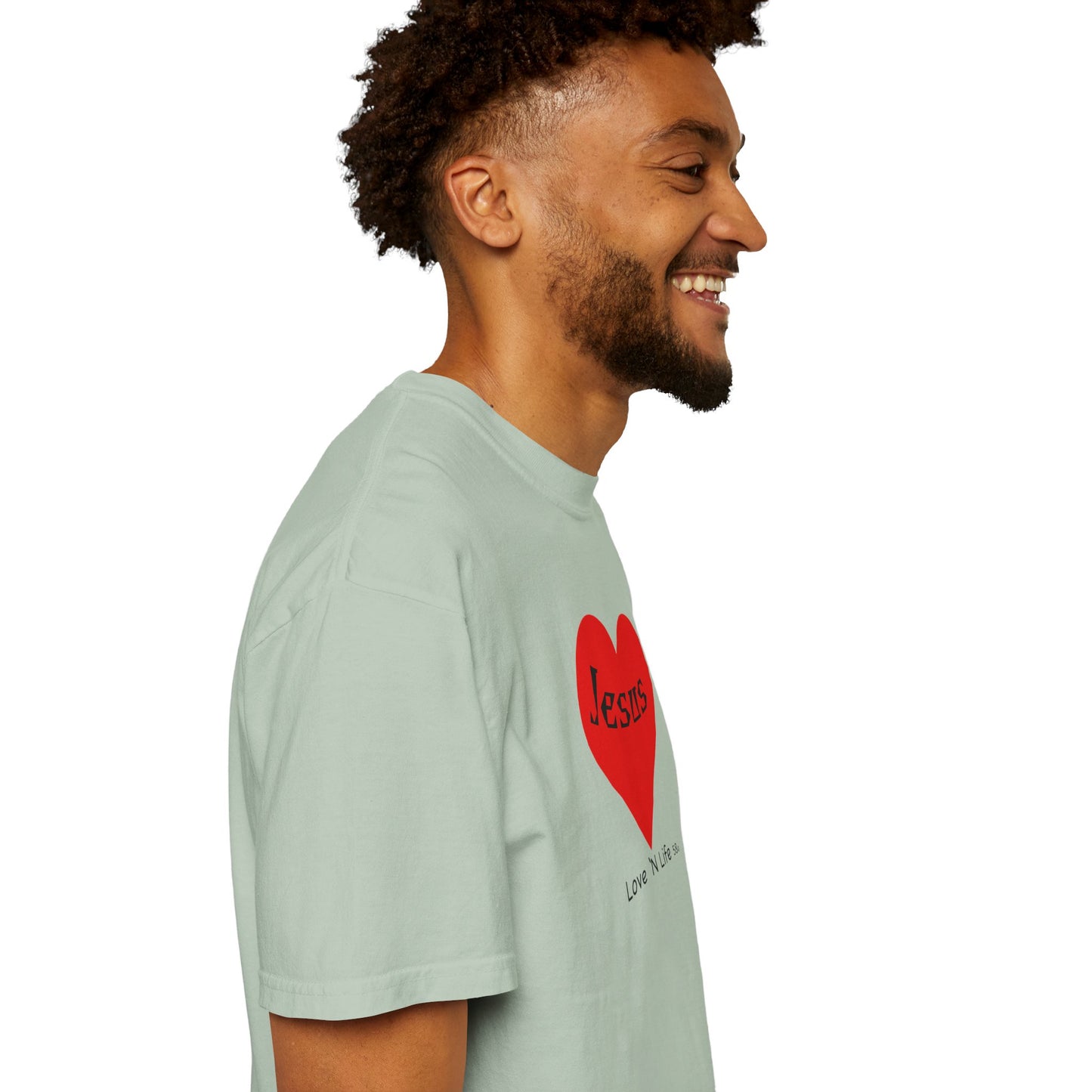 Jesus is Love N Life 58 Tee - Comfort Colors