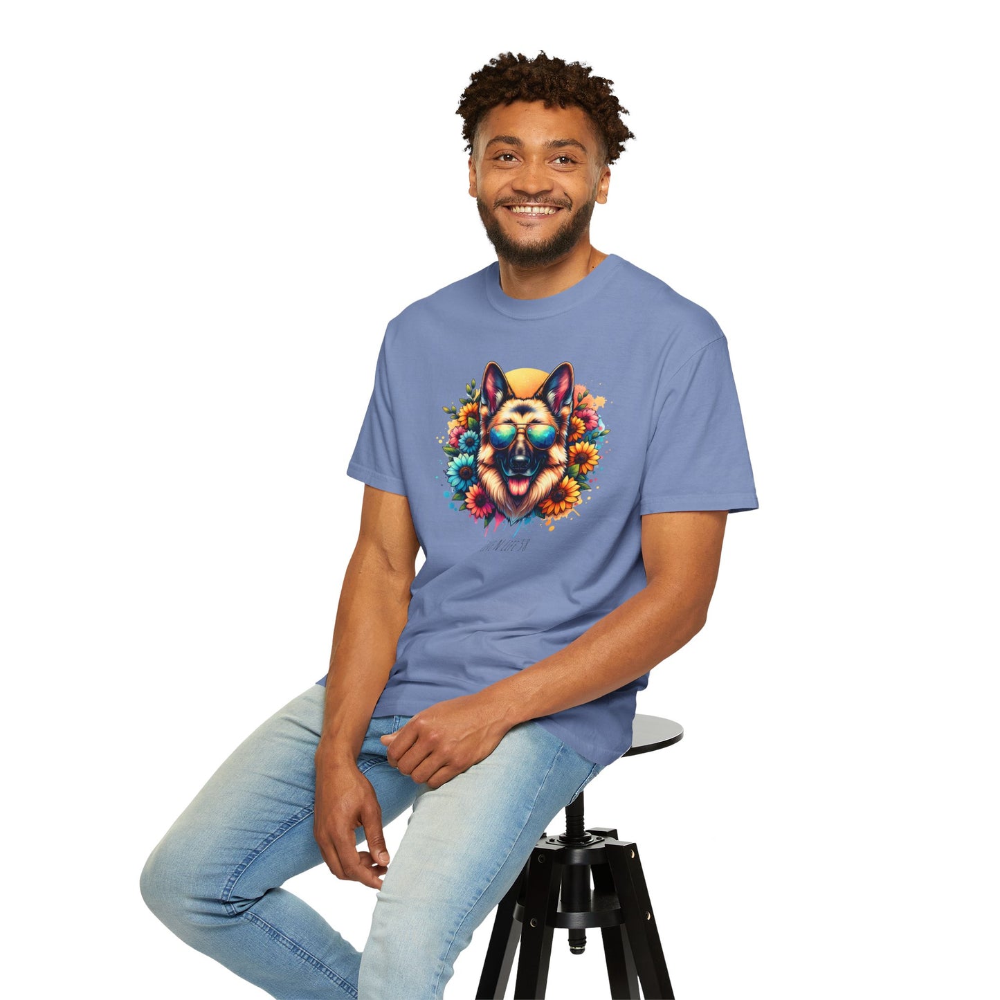 Love n' Life German Shepard Tee - Comfort Colors
