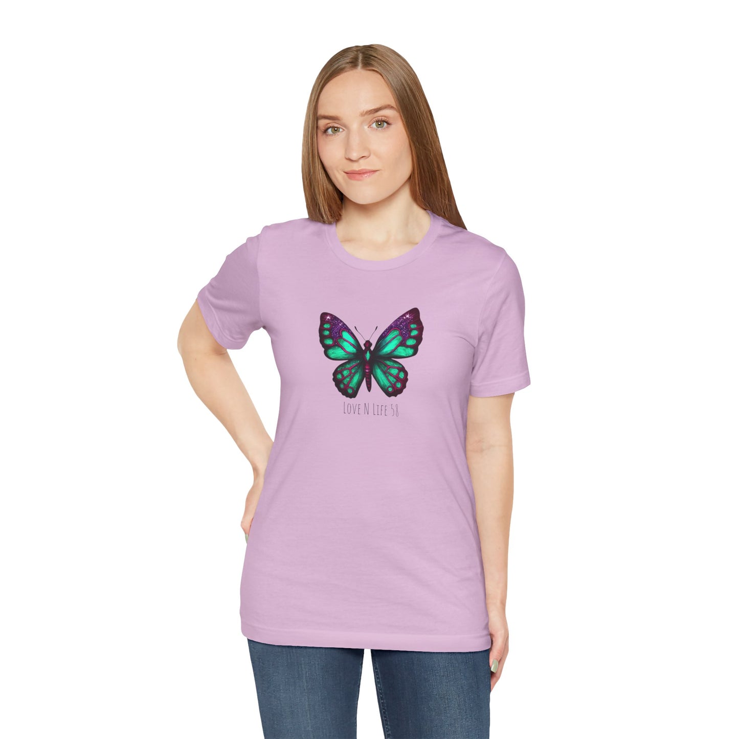 Butterfly Love Tee - Bella Canvas