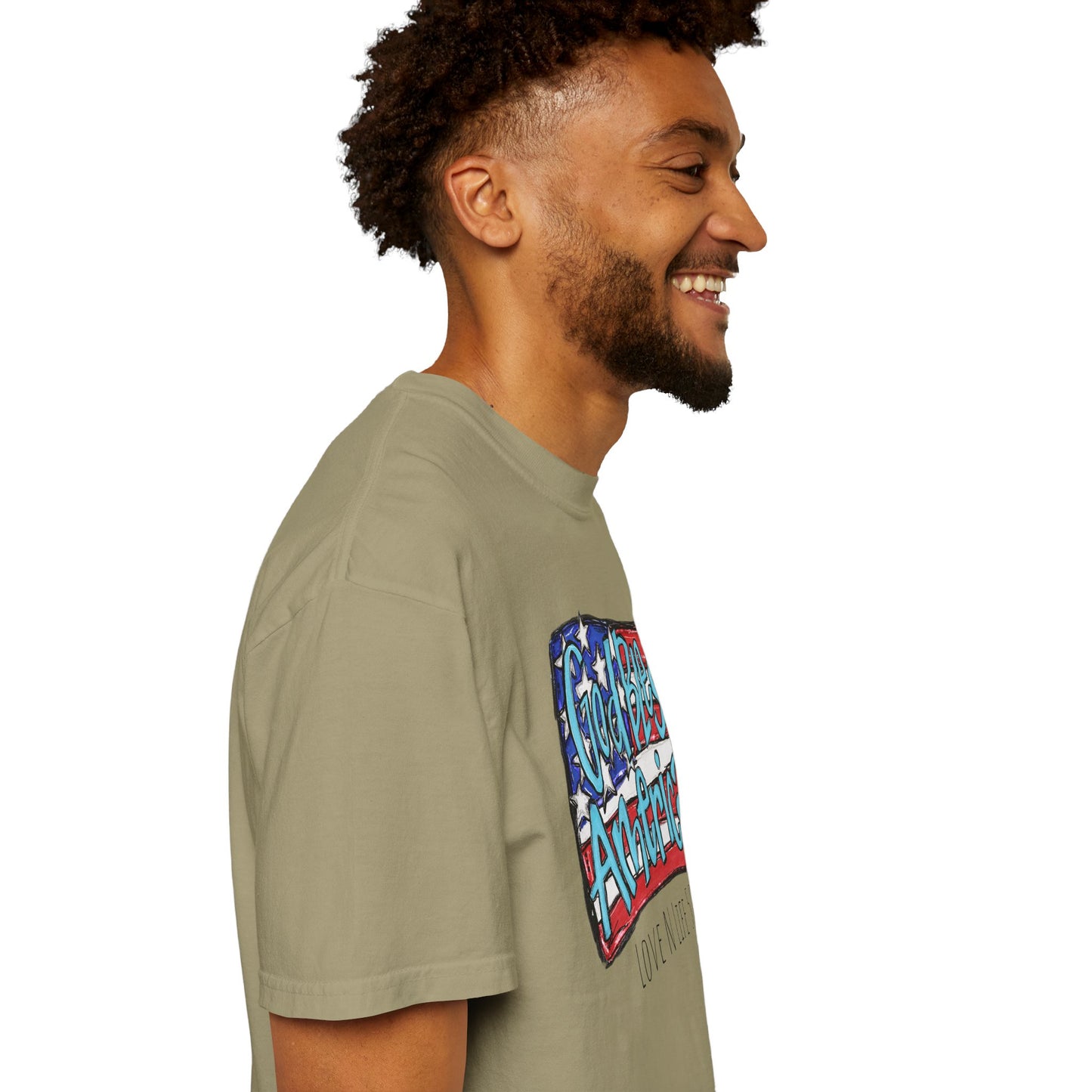 God Bless America Tee -Comfort Colors