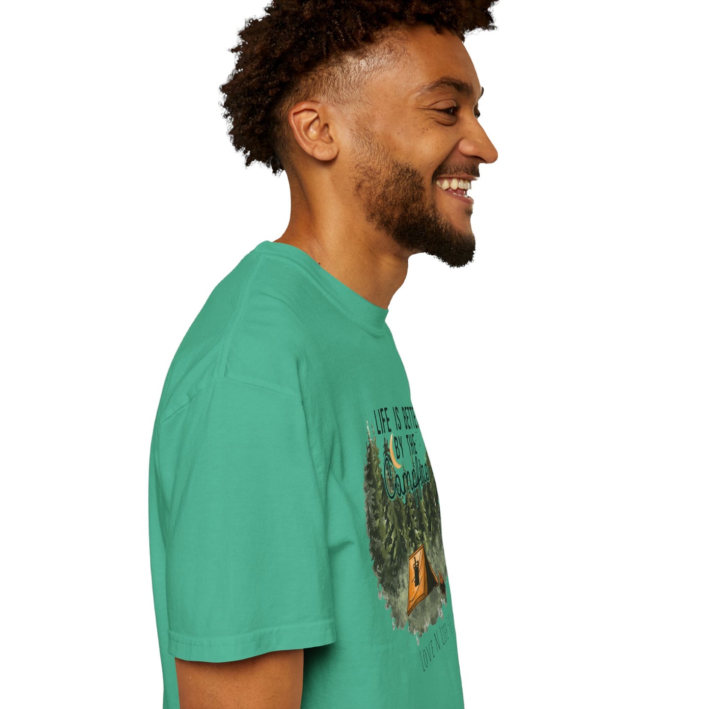 Life is Better by the Campfire Tee - Comfort Colors