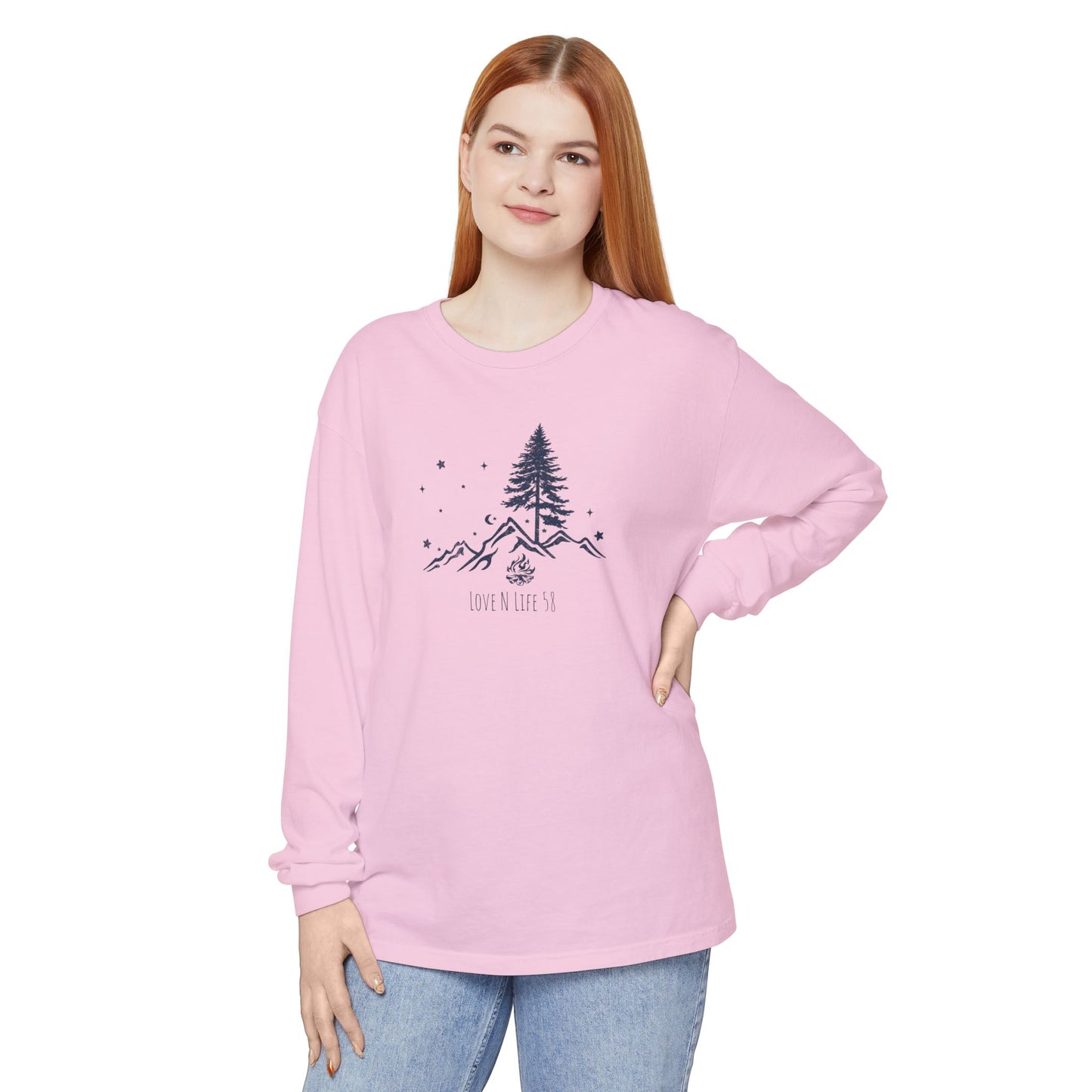 Mountain Love N Life 58 Tee - Comfort Colors