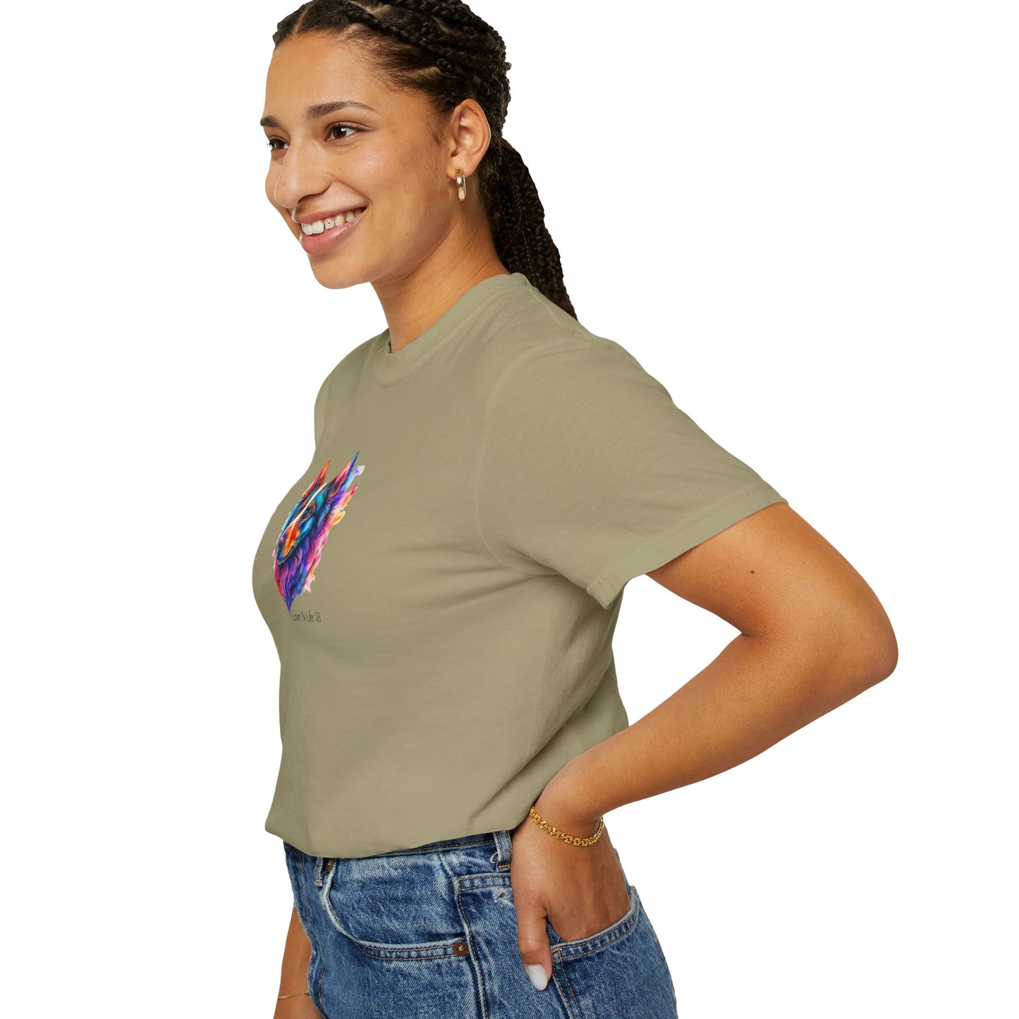 Colorful Dog Tee - Color Comforts