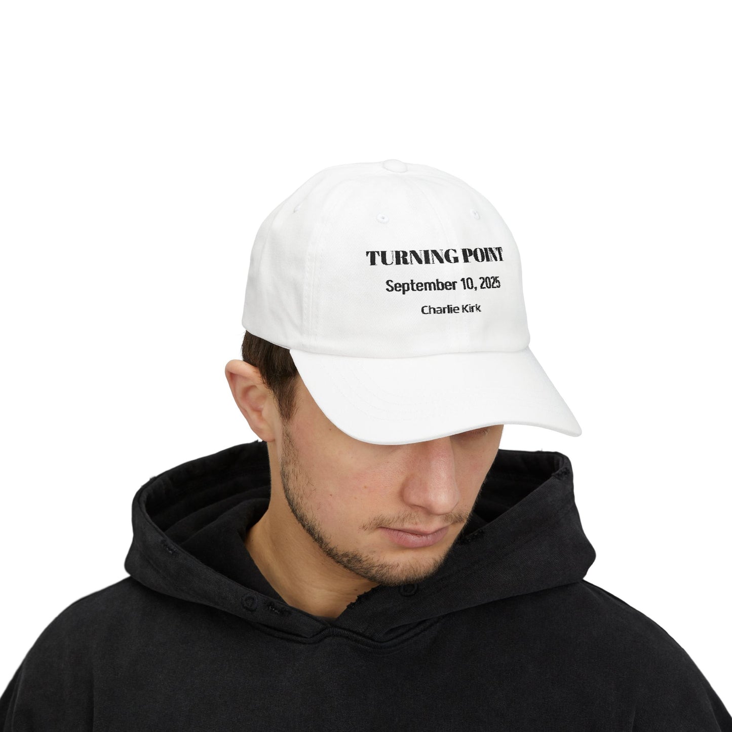 Charlie Kirk Turning Point Dad Cap - Unises