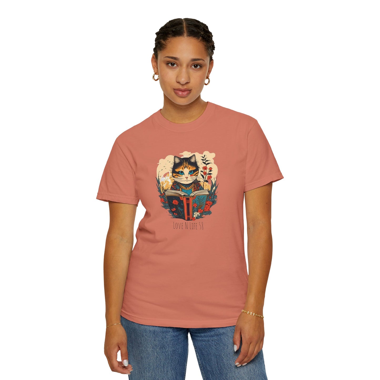 Cat Lover's Tee - Comfort Colors