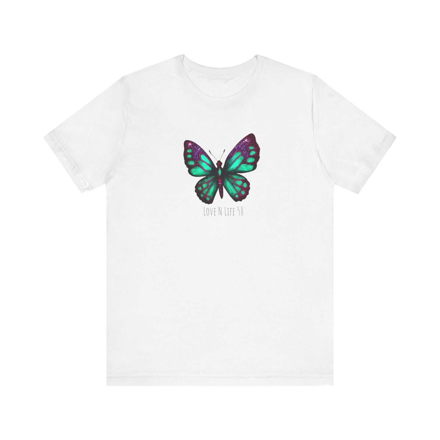 Butterfly Love Tee - Bella Canvas