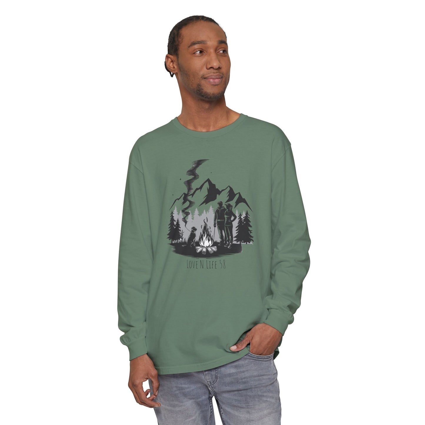 Campfire Dog - Comfort Colors
