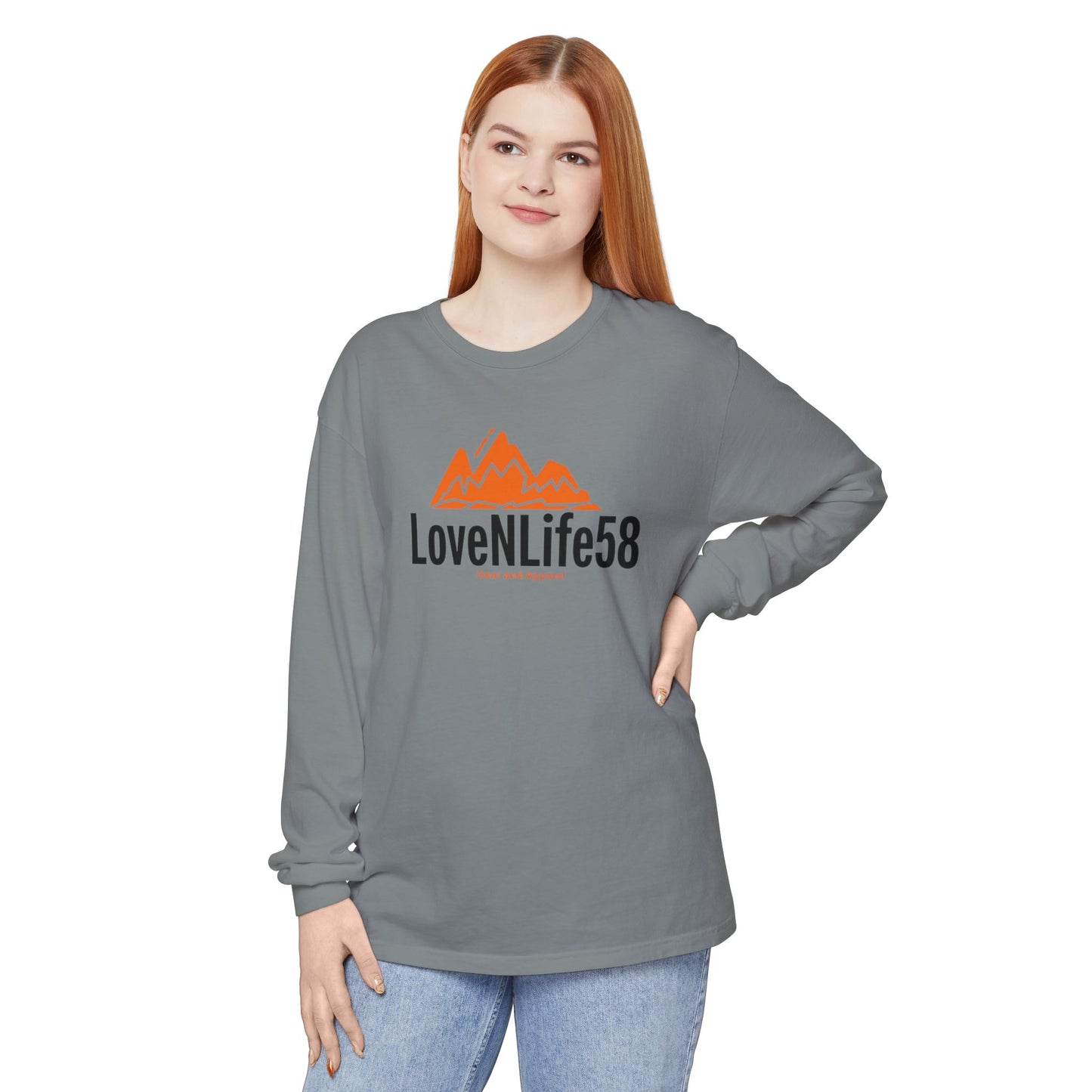LOVE N LIFE 58 Gear Tee - Comfort Colors Long Sleeve