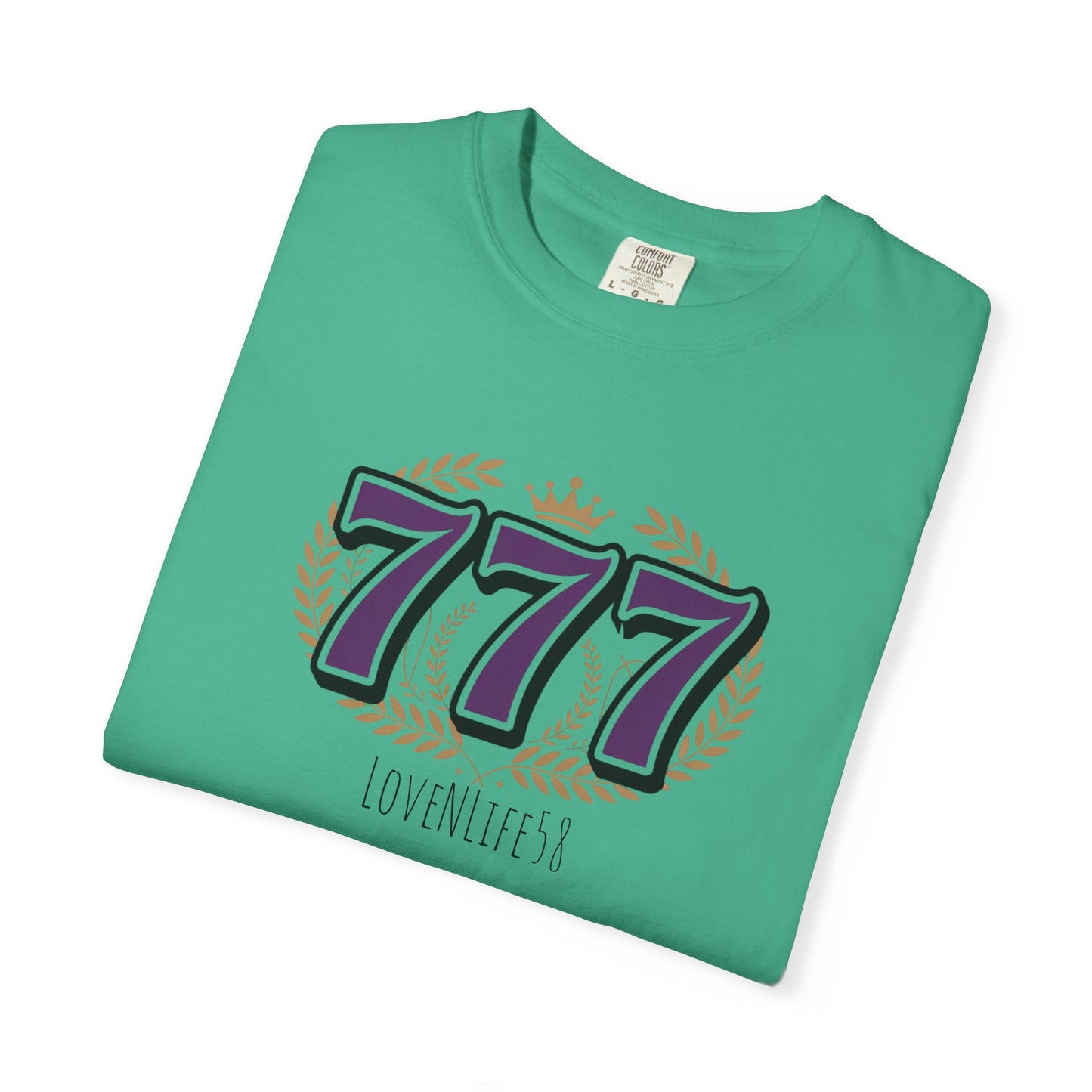 777 - God , Jesus, Holy Spirt , Perfection - Comfort Colors