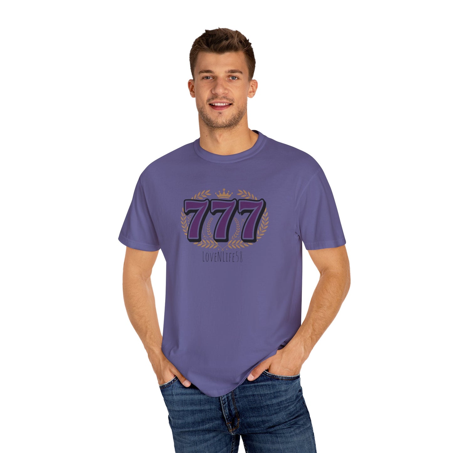 777 Tee - God , Jesus, Holy Spirt , Perfection - Comfort Colors