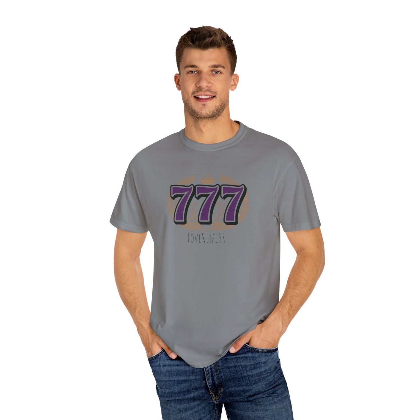 777 Tee - God , Jesus, Holy Spirt , Perfection - Comfort Colors