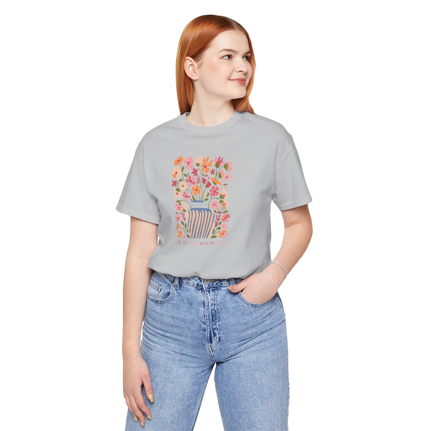 "It Is Well With My Soul"Tee - Bella Canvas