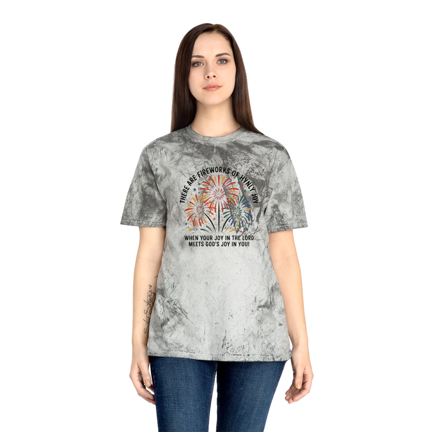 Joyful Fireworks Tee - Comfort Colors