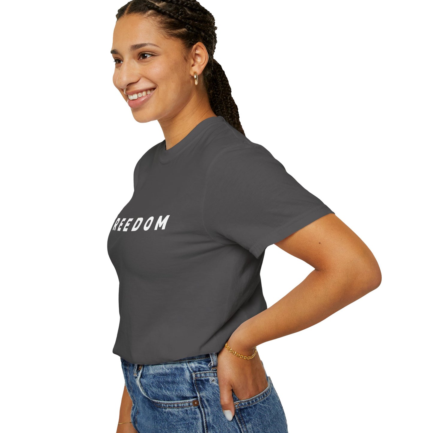 F R E E D O M Tee - Comfort Colors Charlie Kirk