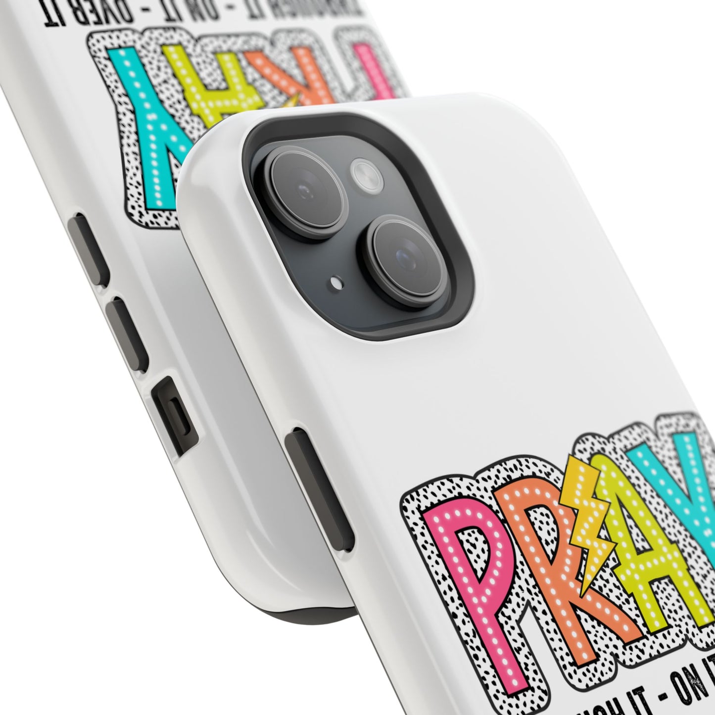 Pray Magnetic Phone Case - Inspirational Tough Case, Prayer Phone Cover