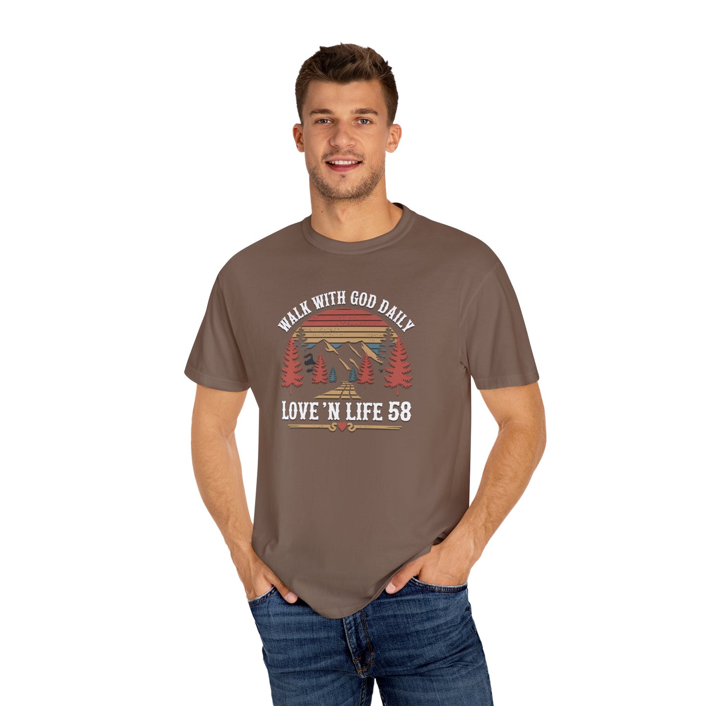 Walk With God Daily Tee - Comfort Colors