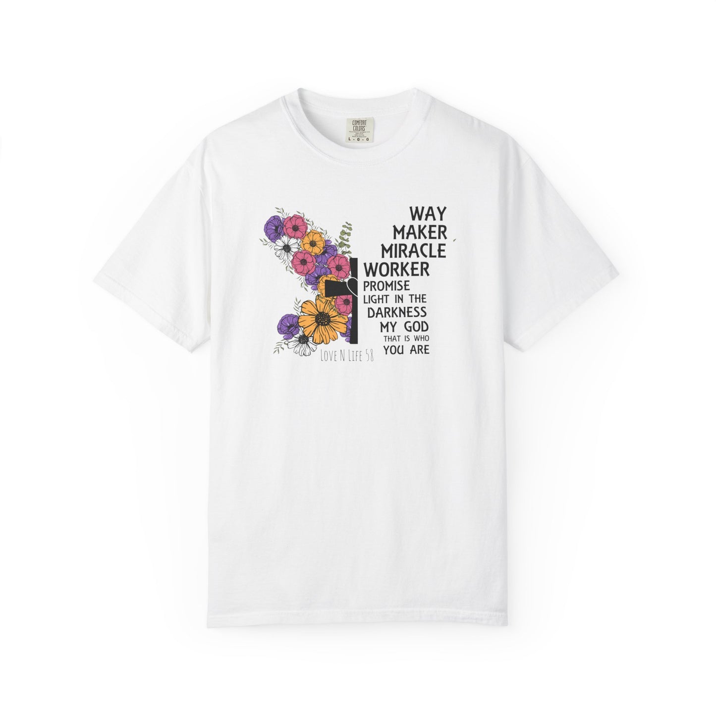 Way Maker Miracle Worker Tee - Comfort Colors