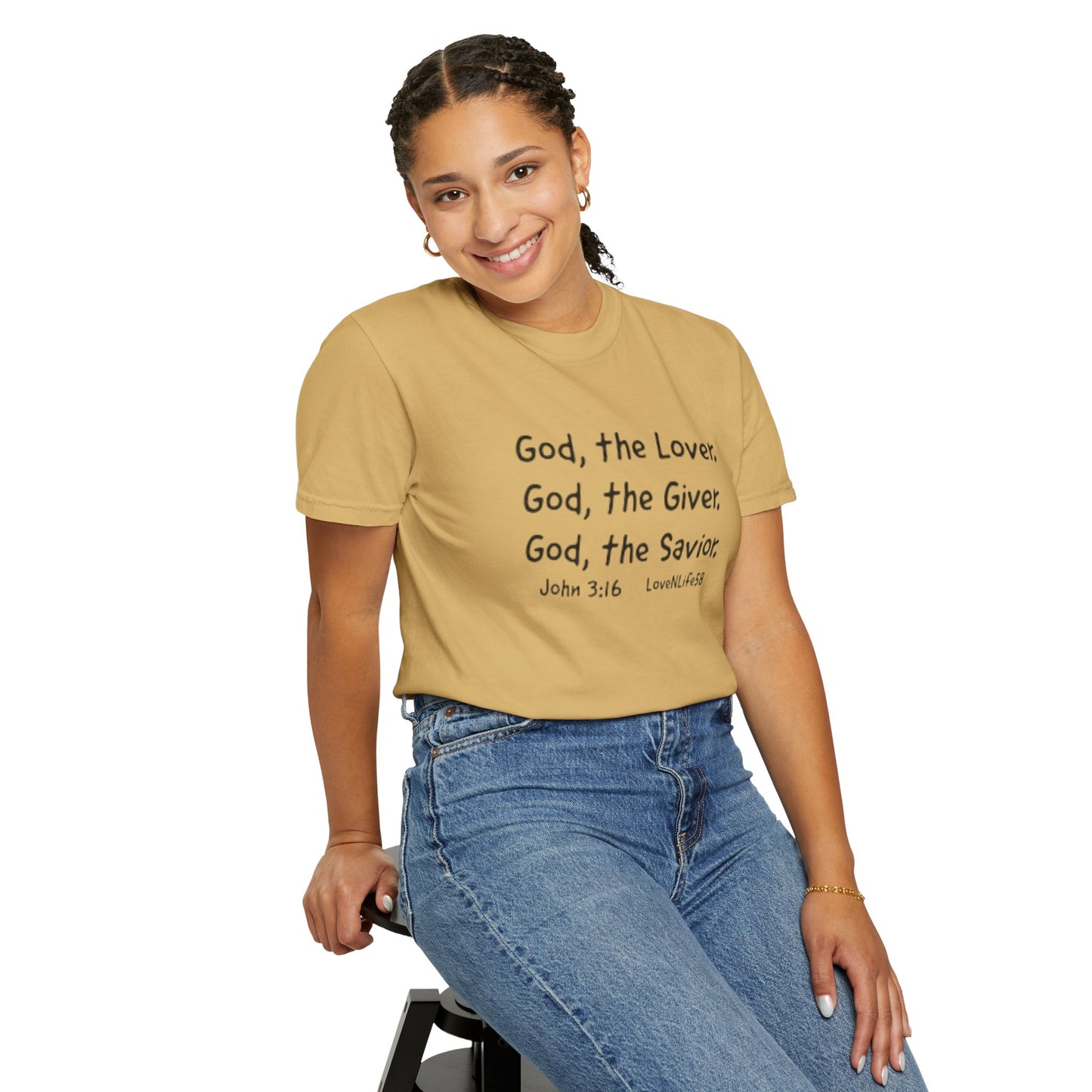 God the Lover Tee- Comfort Colors