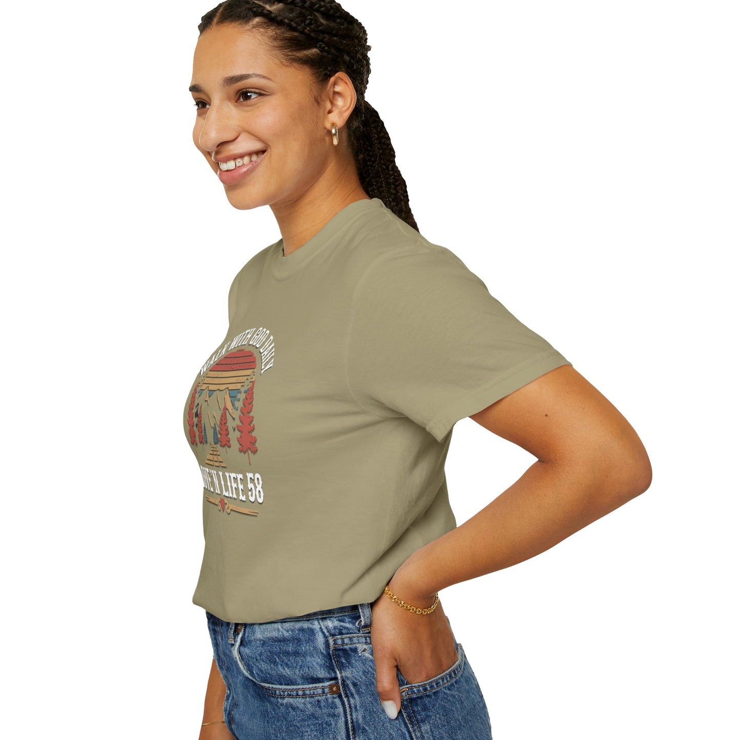 Walk With God Daily Tee - Comfort Colors