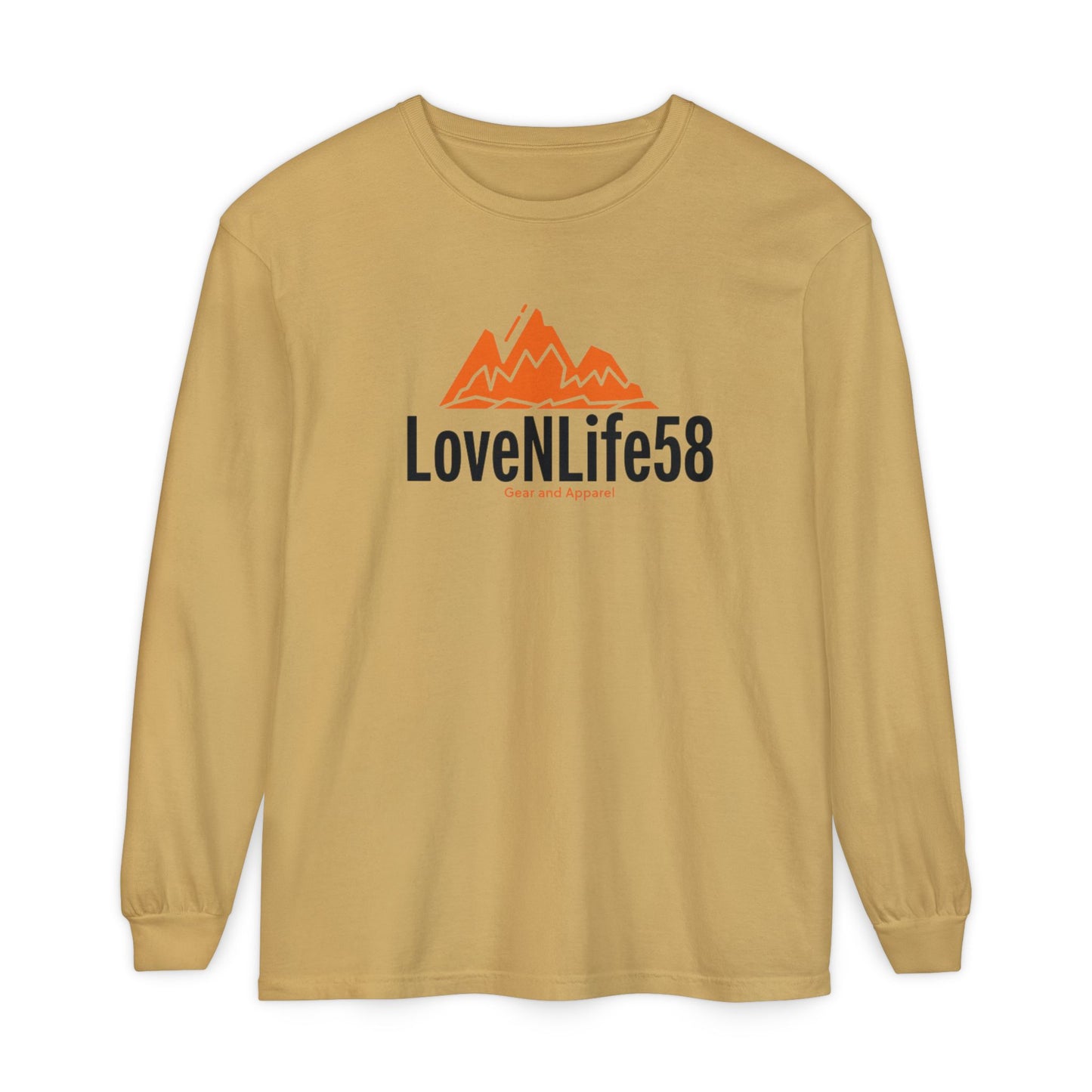 LOVE N LIFE 58 Gear Tee - Comfort Colors Long Sleeve