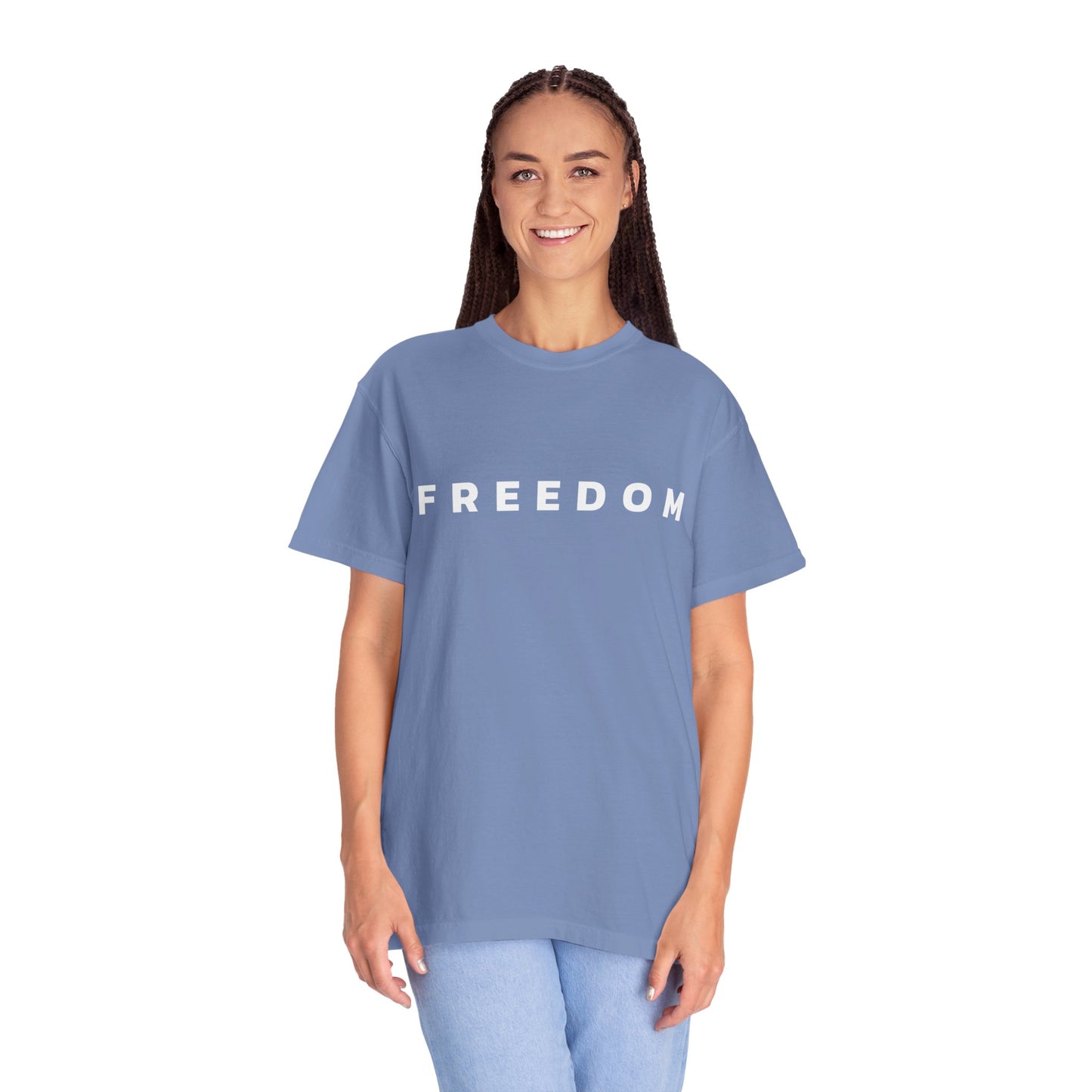 F R E E D O M Tee - Comfort Colors Charlie Kirk