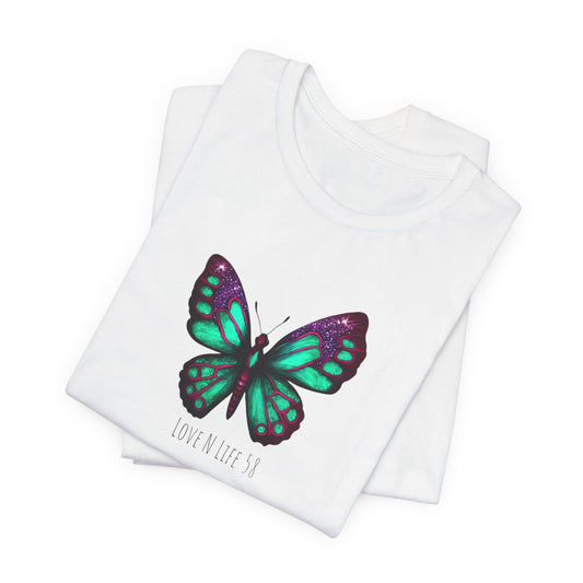 Butterfly Love Tee - Bella Canvas
