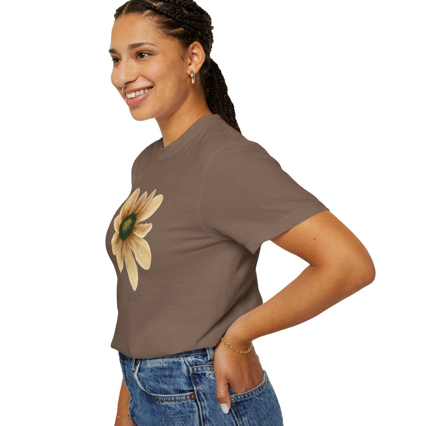 LoveNlife58 Flower Tee - Comfort Colors