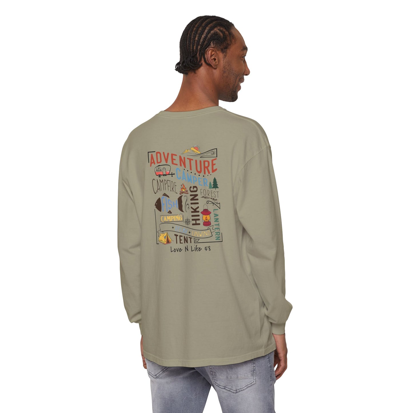 Adventure Awaits Long Sleeve Comfort Colors