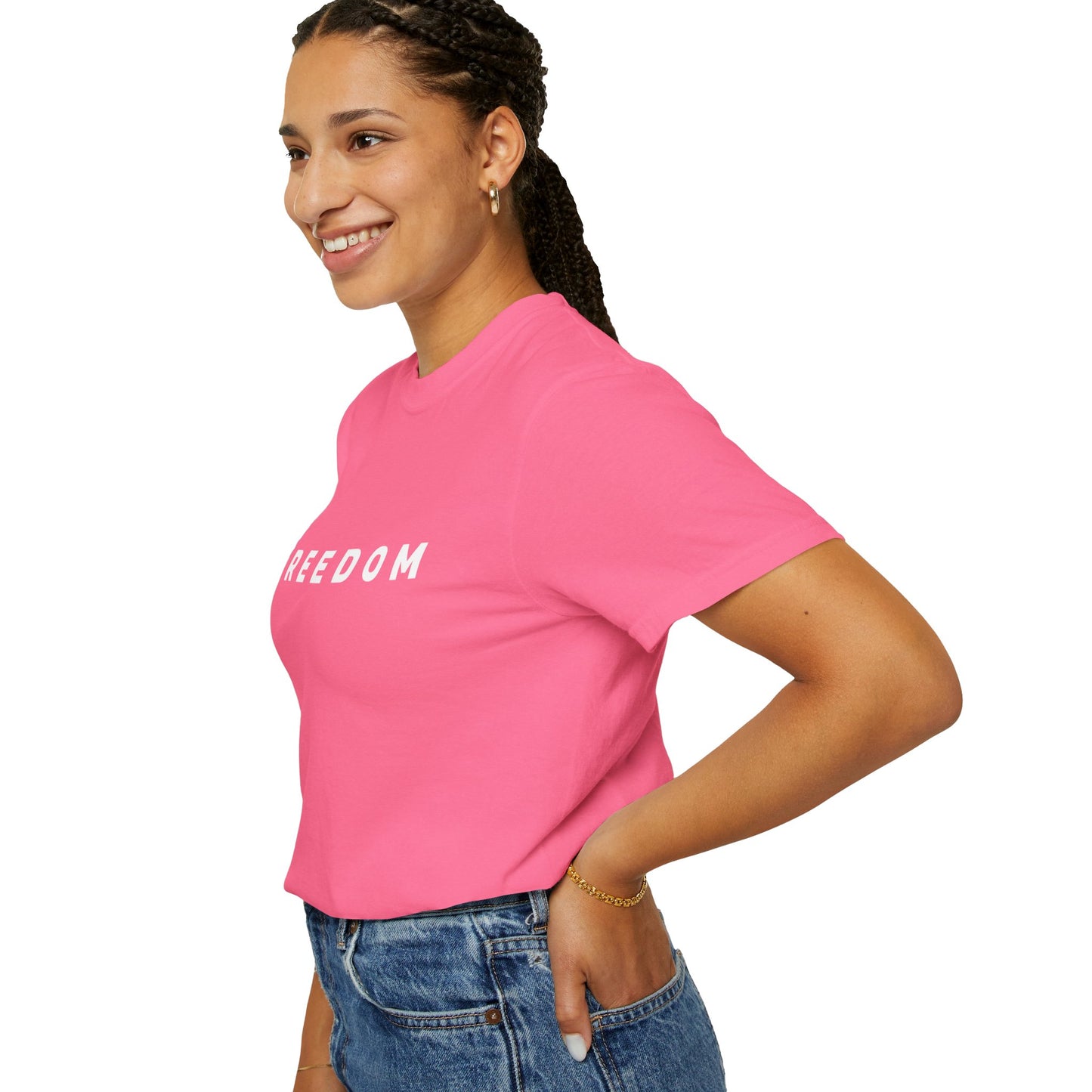 F R E E D O M Tee - Comfort Colors Charlie Kirk