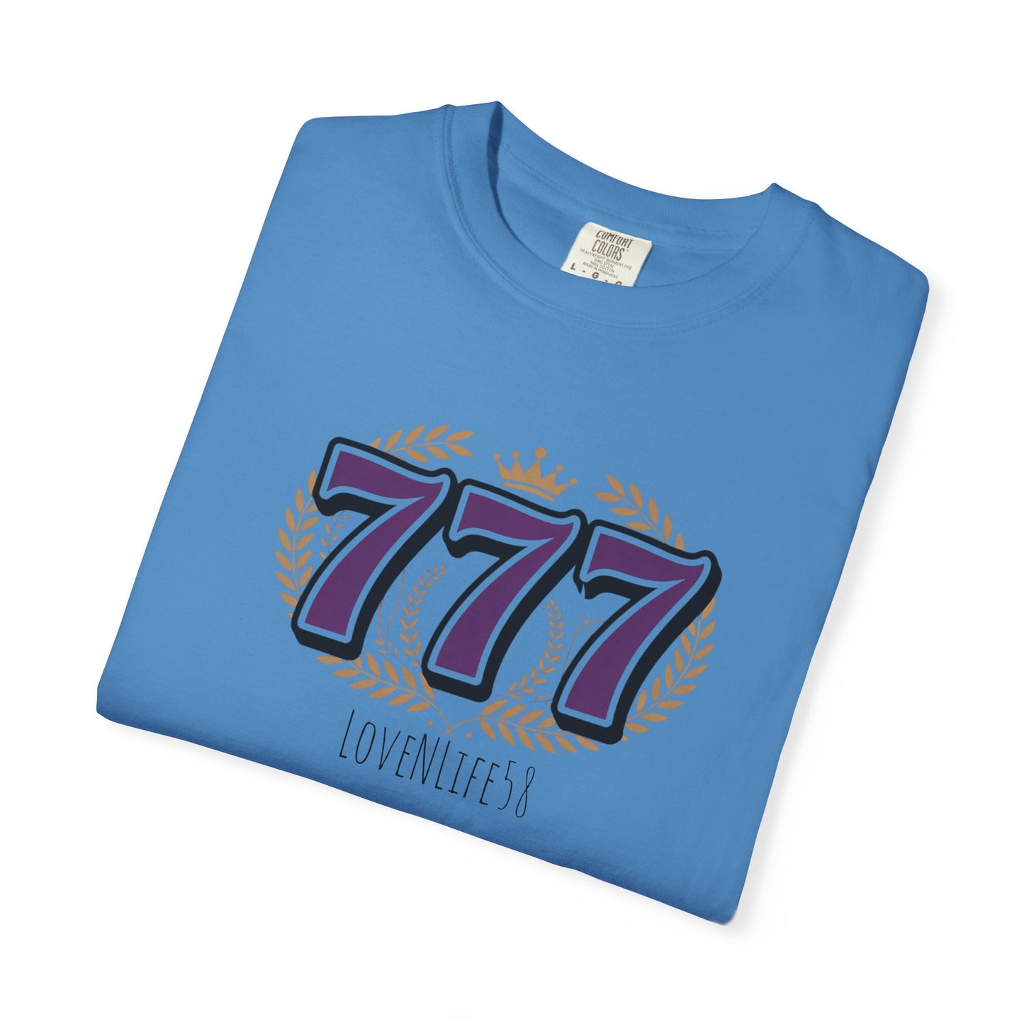 777 Tee - God , Jesus, Holy Spirt , Perfection - Comfort Colors